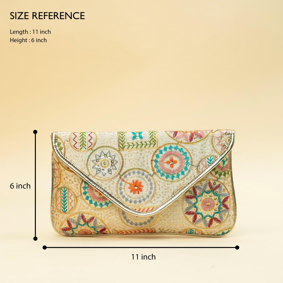 Heirloom Stitch Clutch