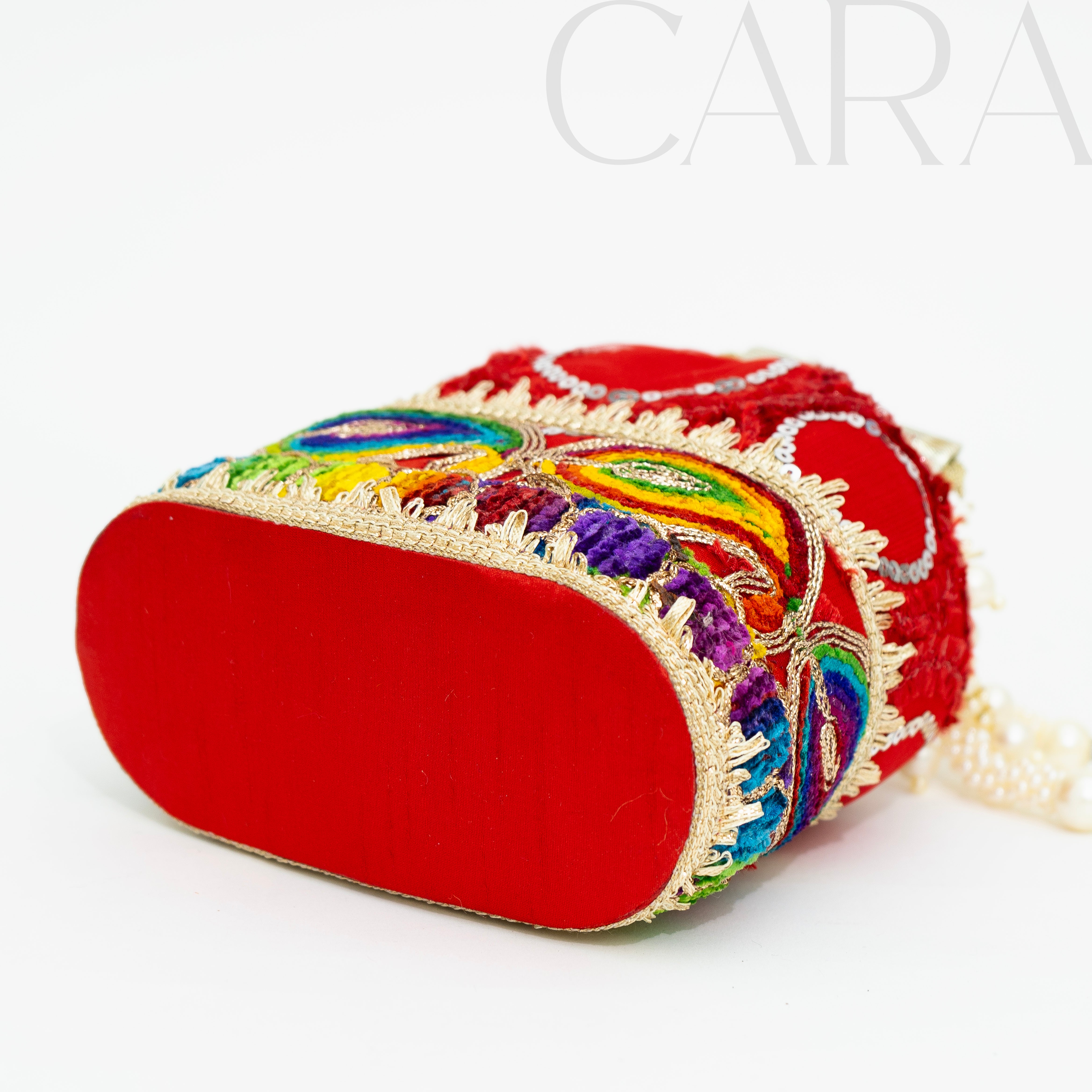 Red Glamorous Potli