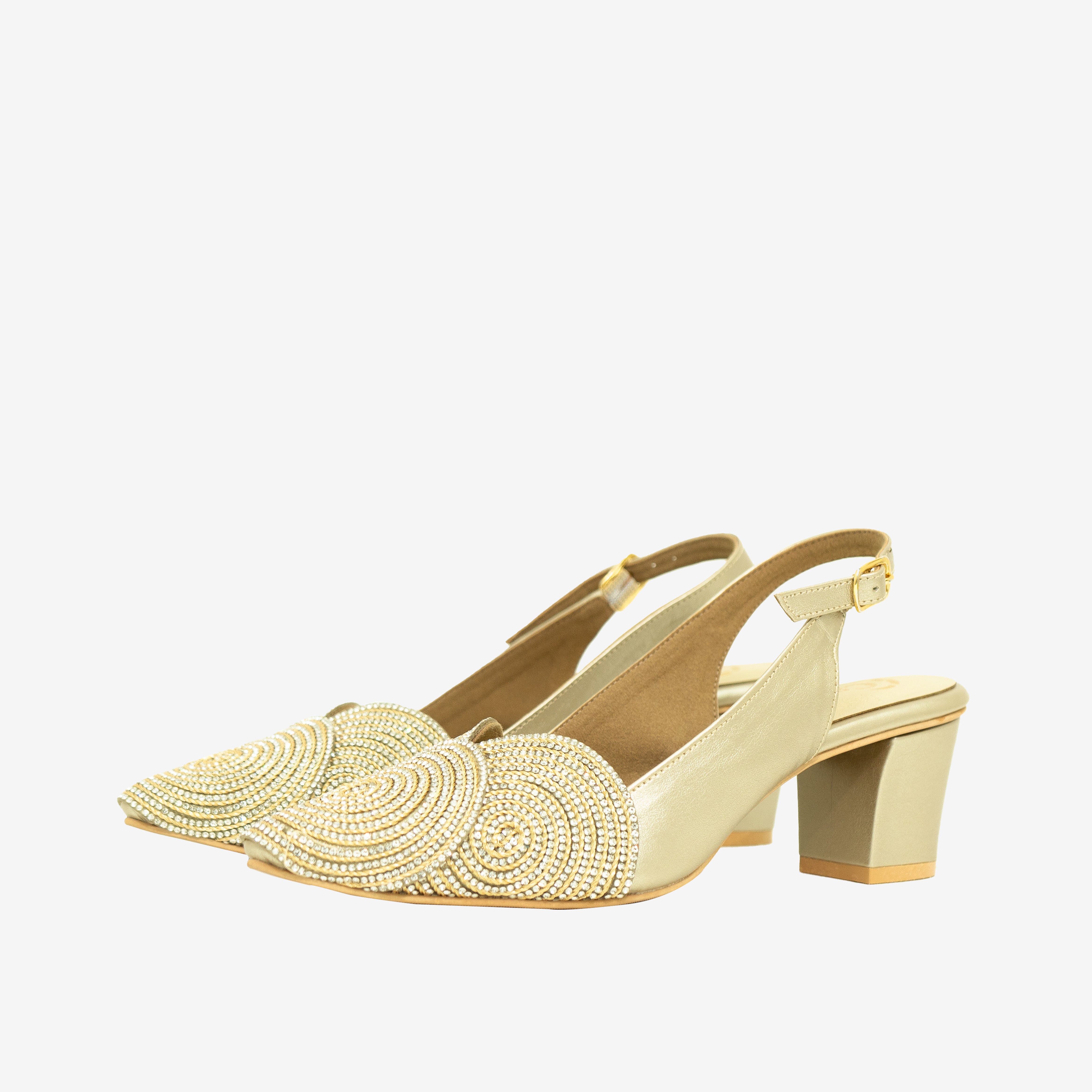 Gold ShineOn Soles | Cara
