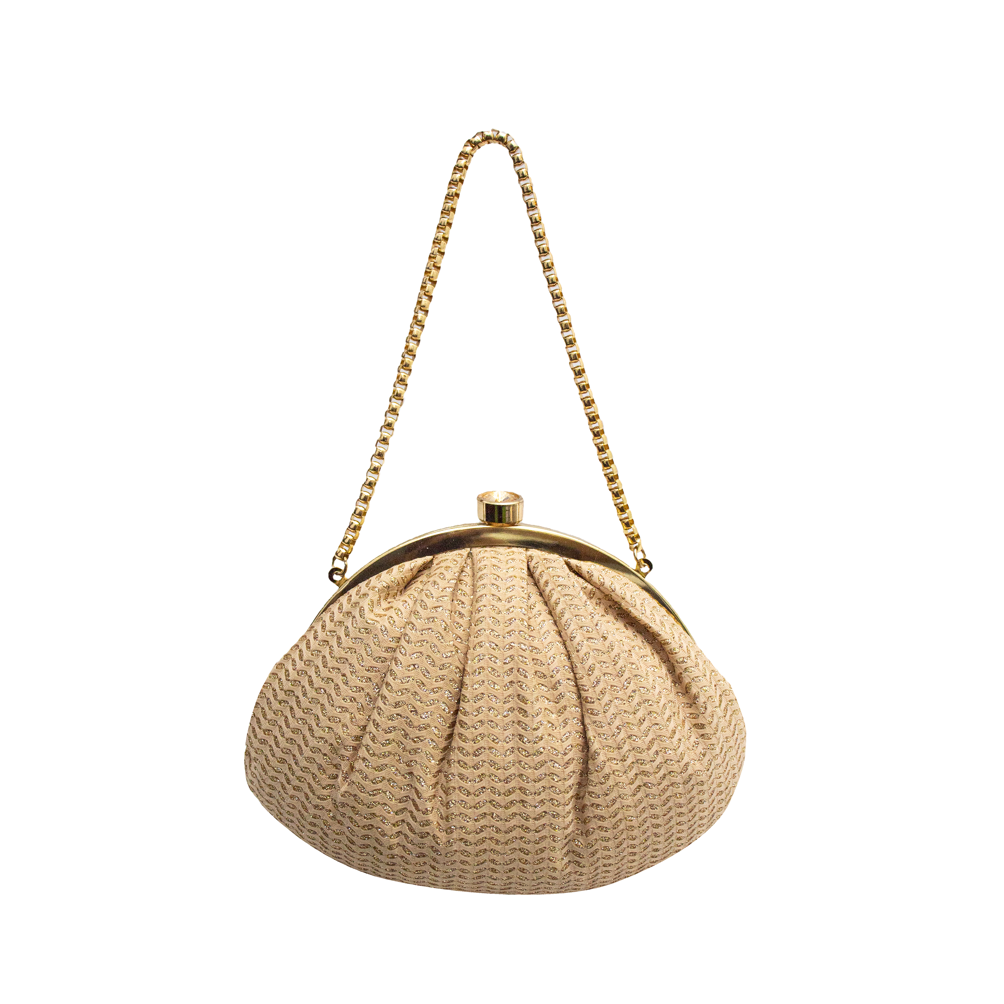 Beige Glamour Aura potlis | Cara