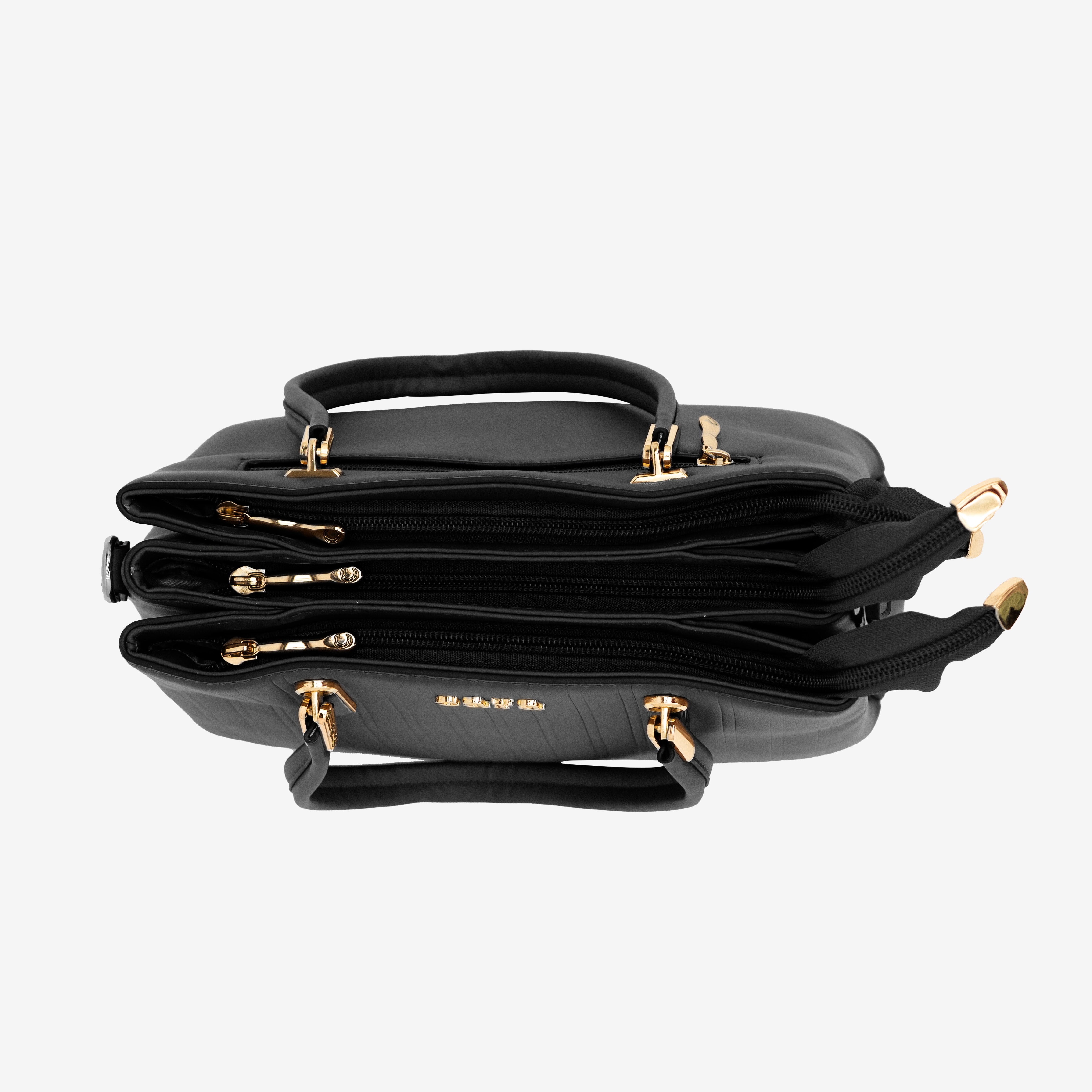 Black Luxe Companion Handbag | Cara