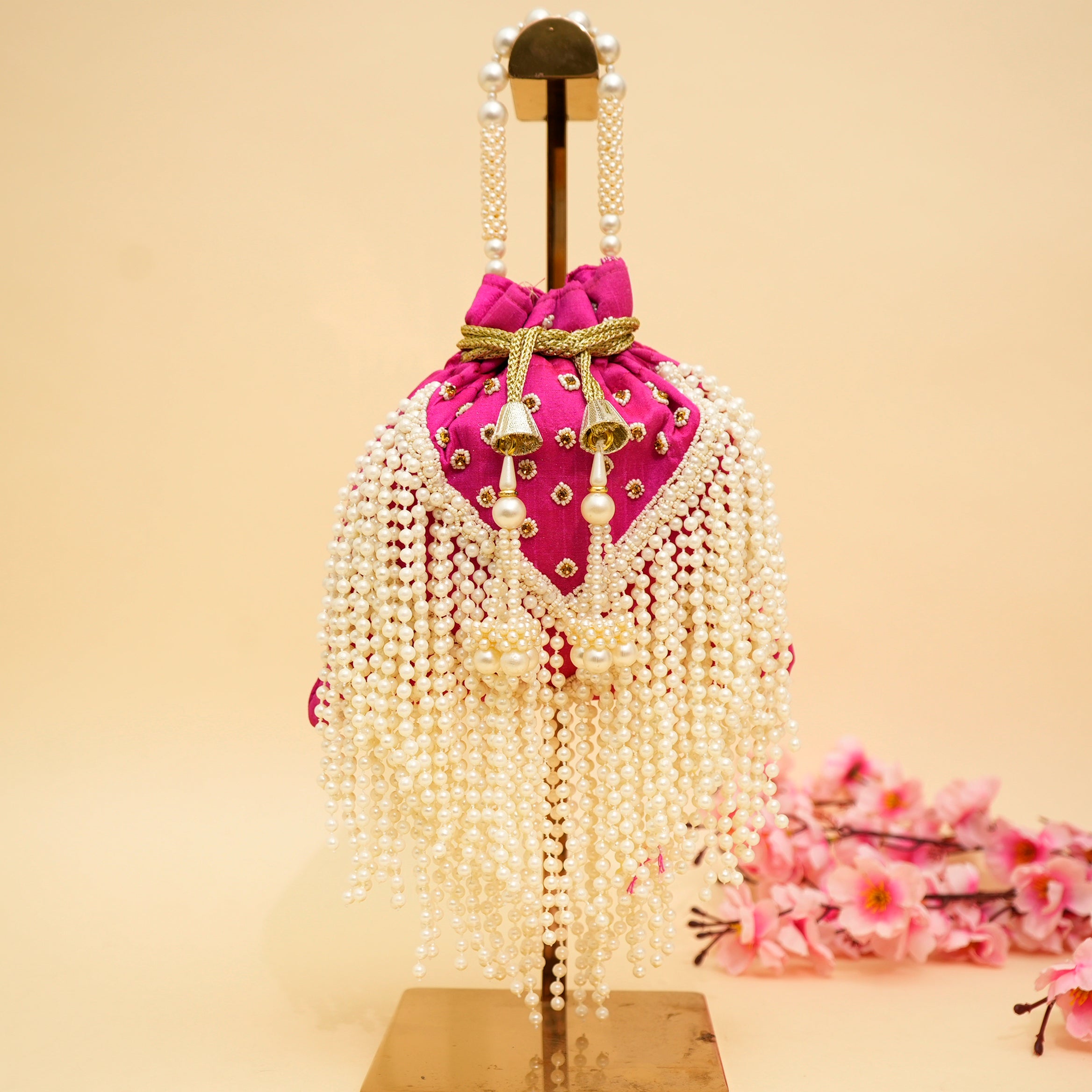 Pearl Cascade Potli | Cara