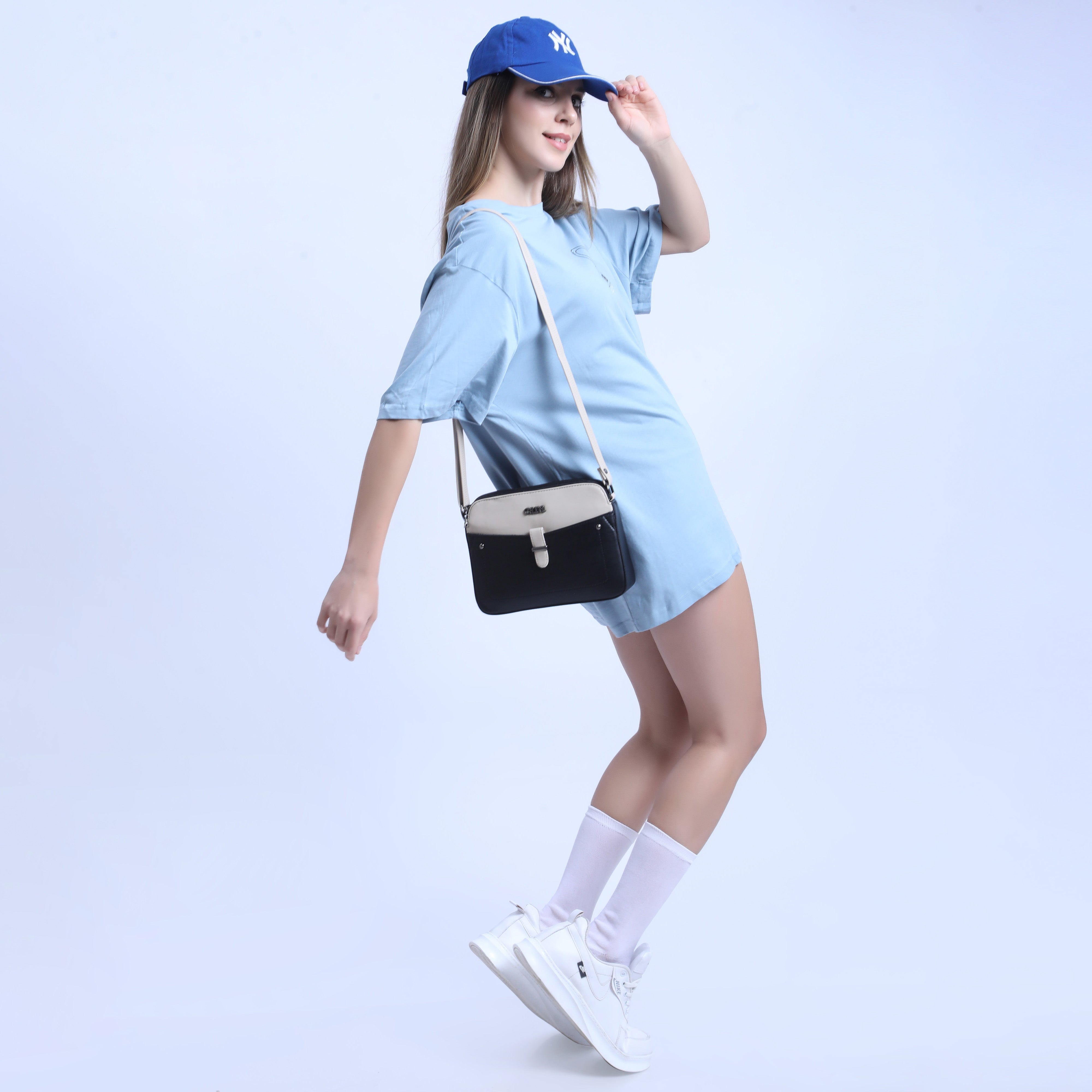 Black Chic Crossbody Charm | Cara