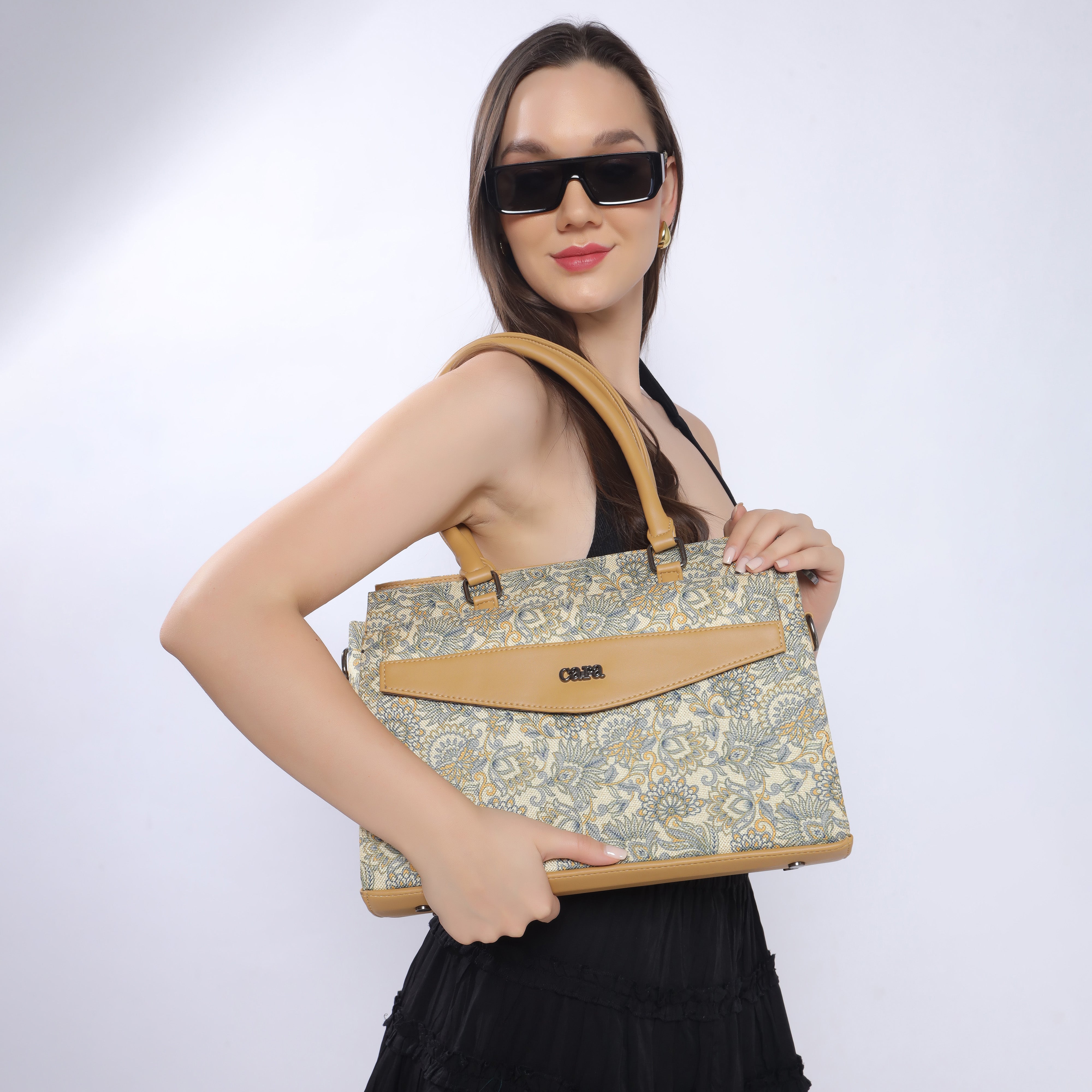 Yellow Flawless Crafted handbag | Cara