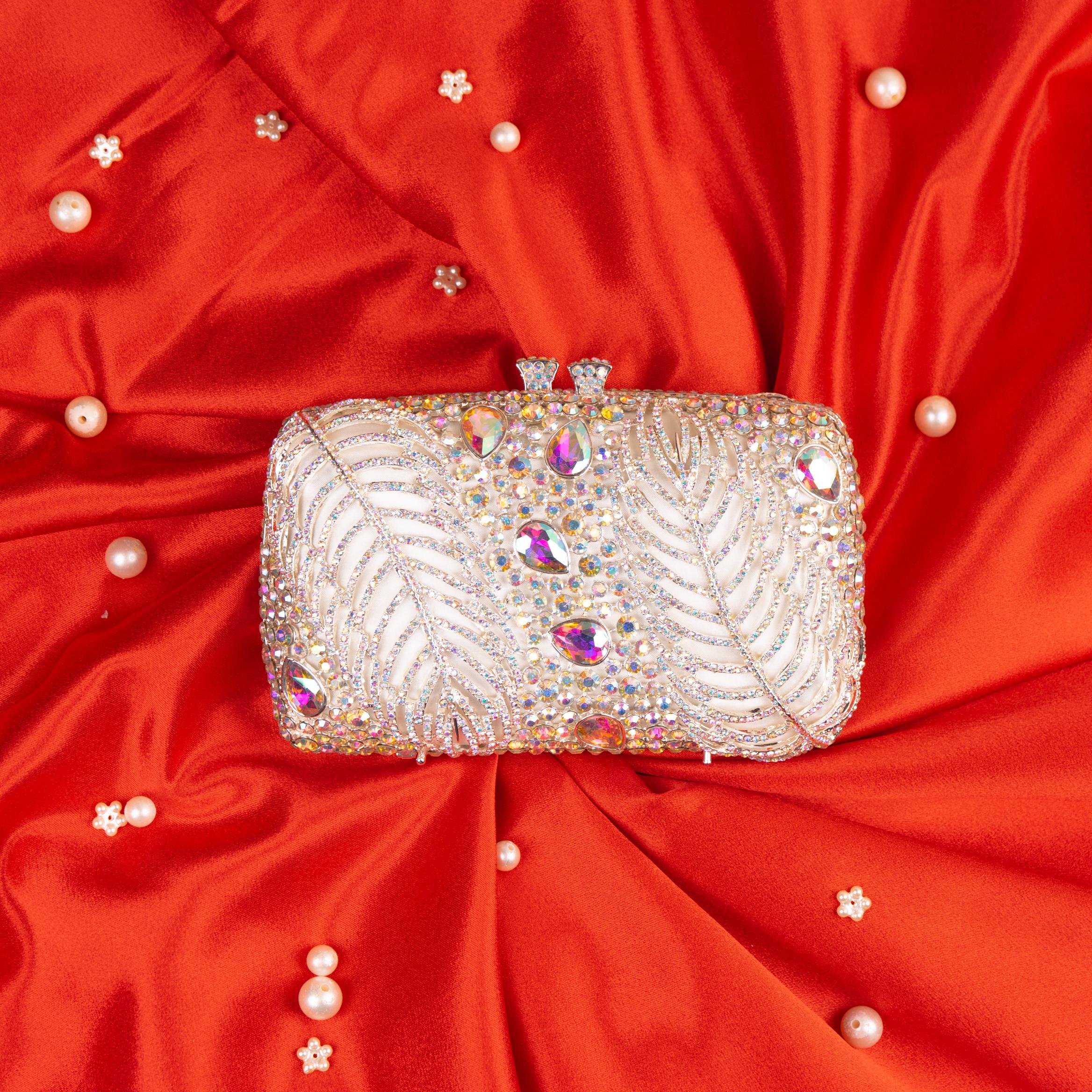Midnight Shimmer Clutch