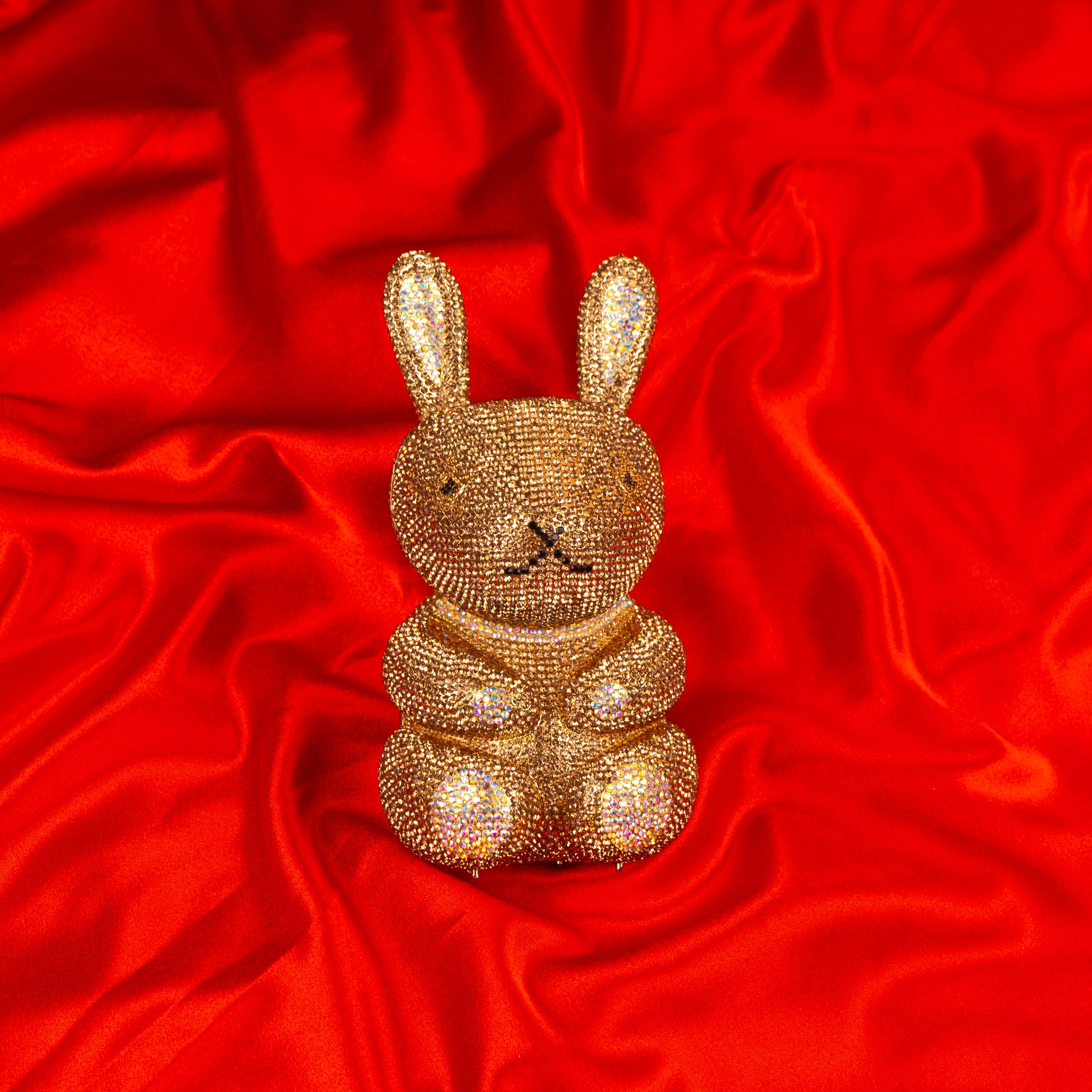 Golden Hour Bunny Clutch