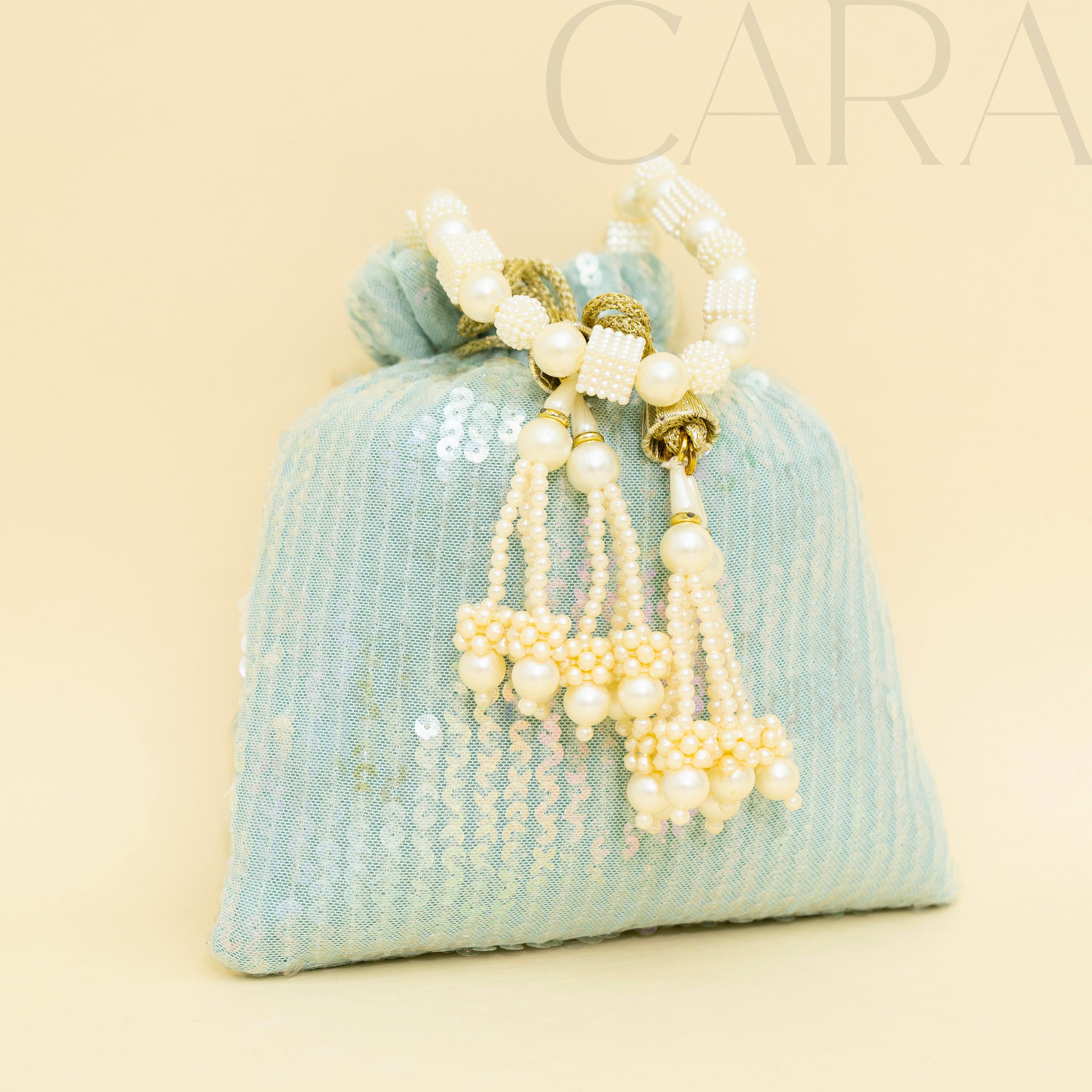 Sequence Blue Potli | Cara