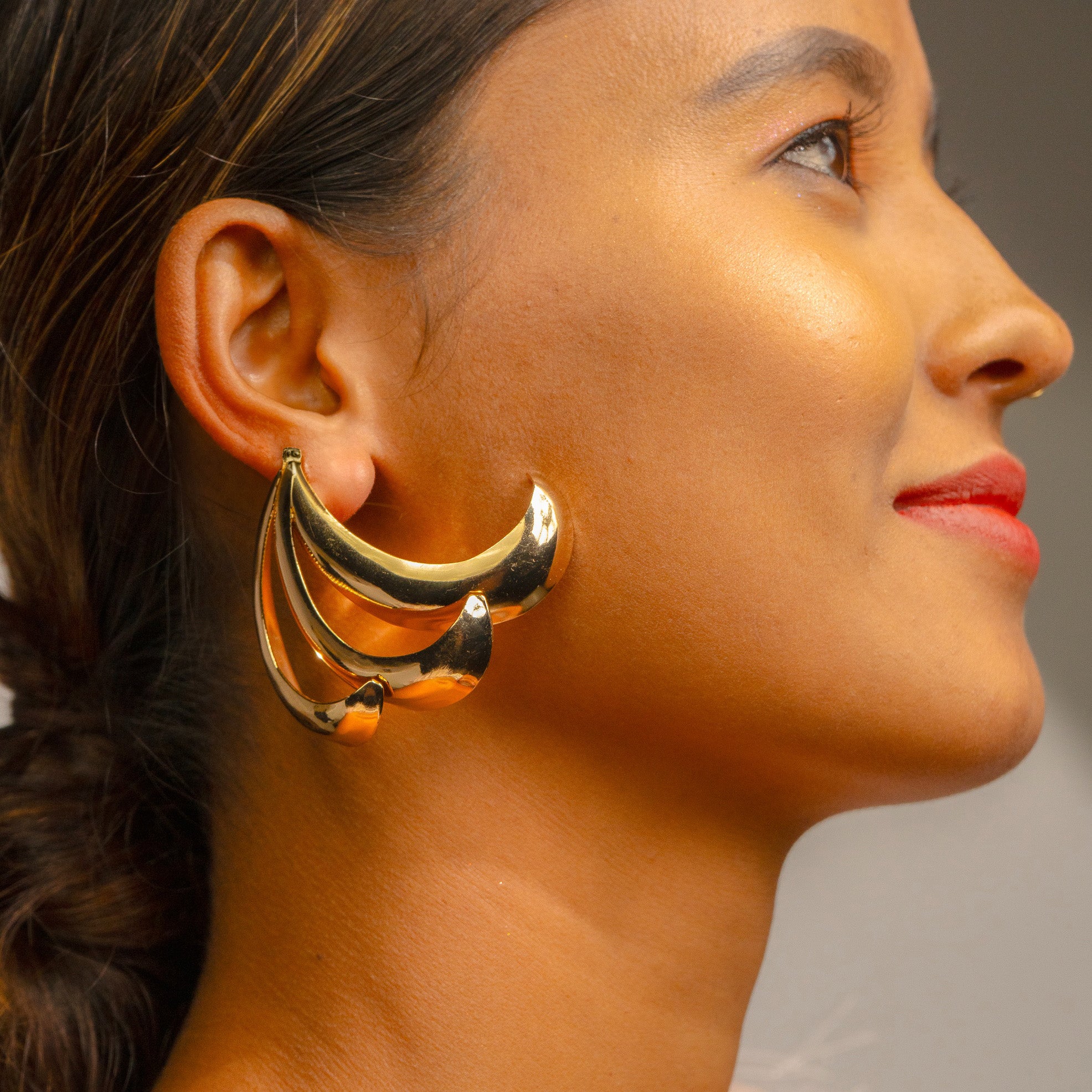 Golden Clutch Earrings
