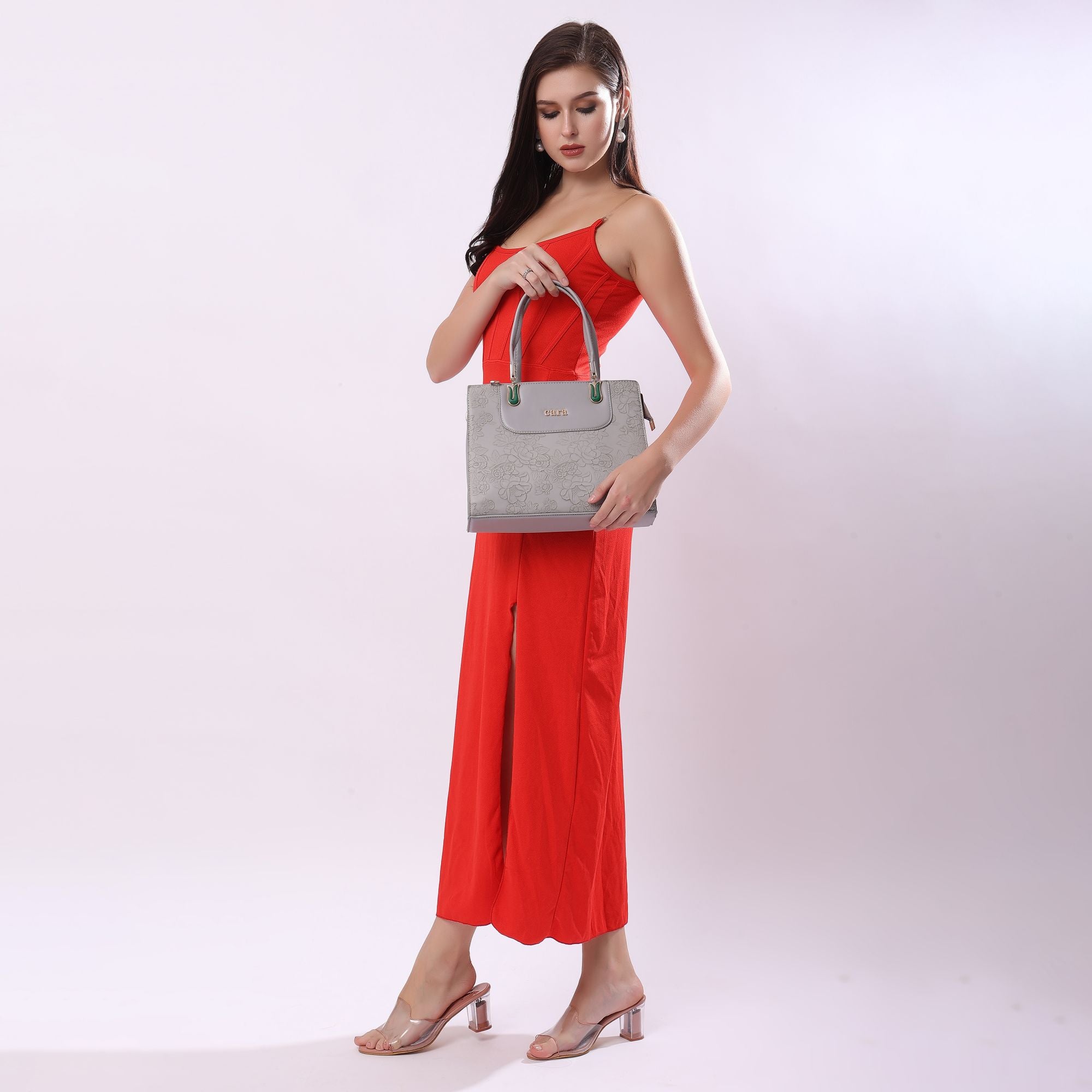 Blossom Grey Handbag | cara