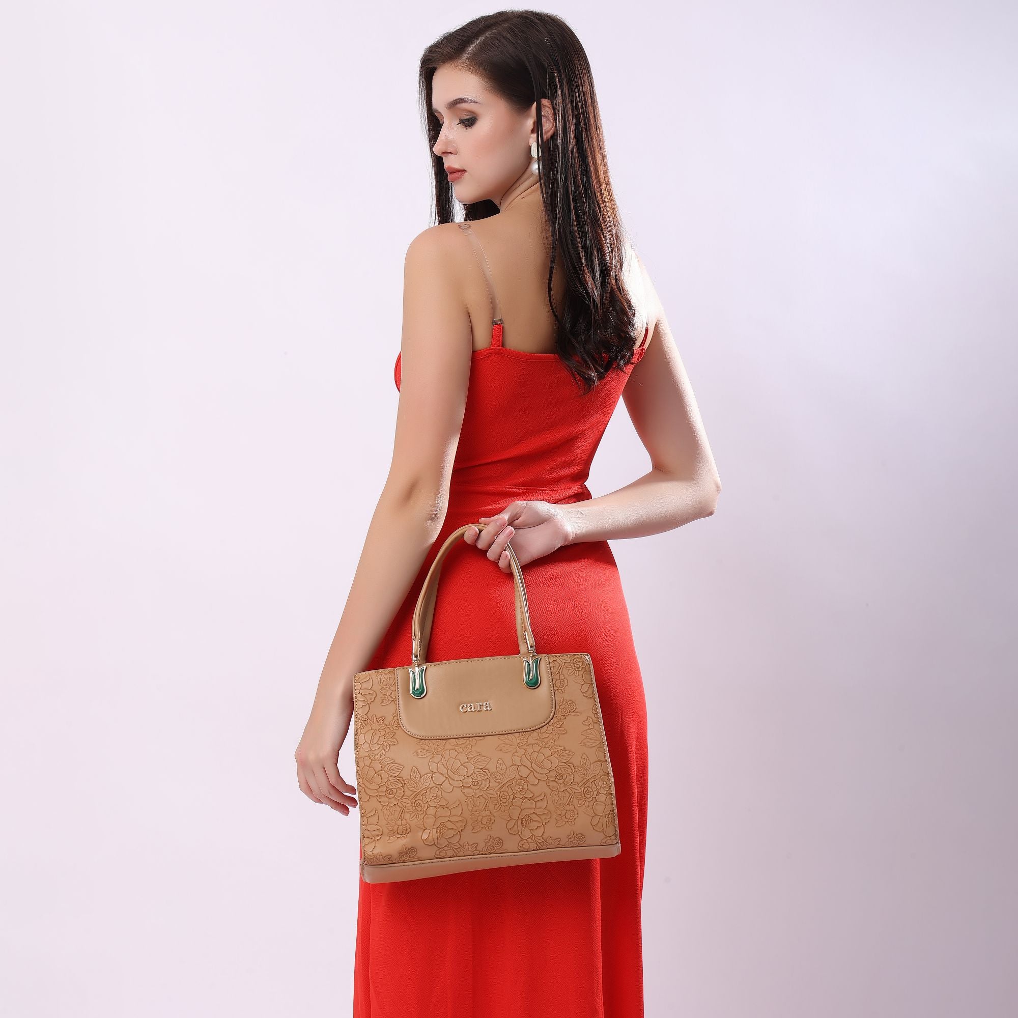 Blossom Bronze Handbag | cara