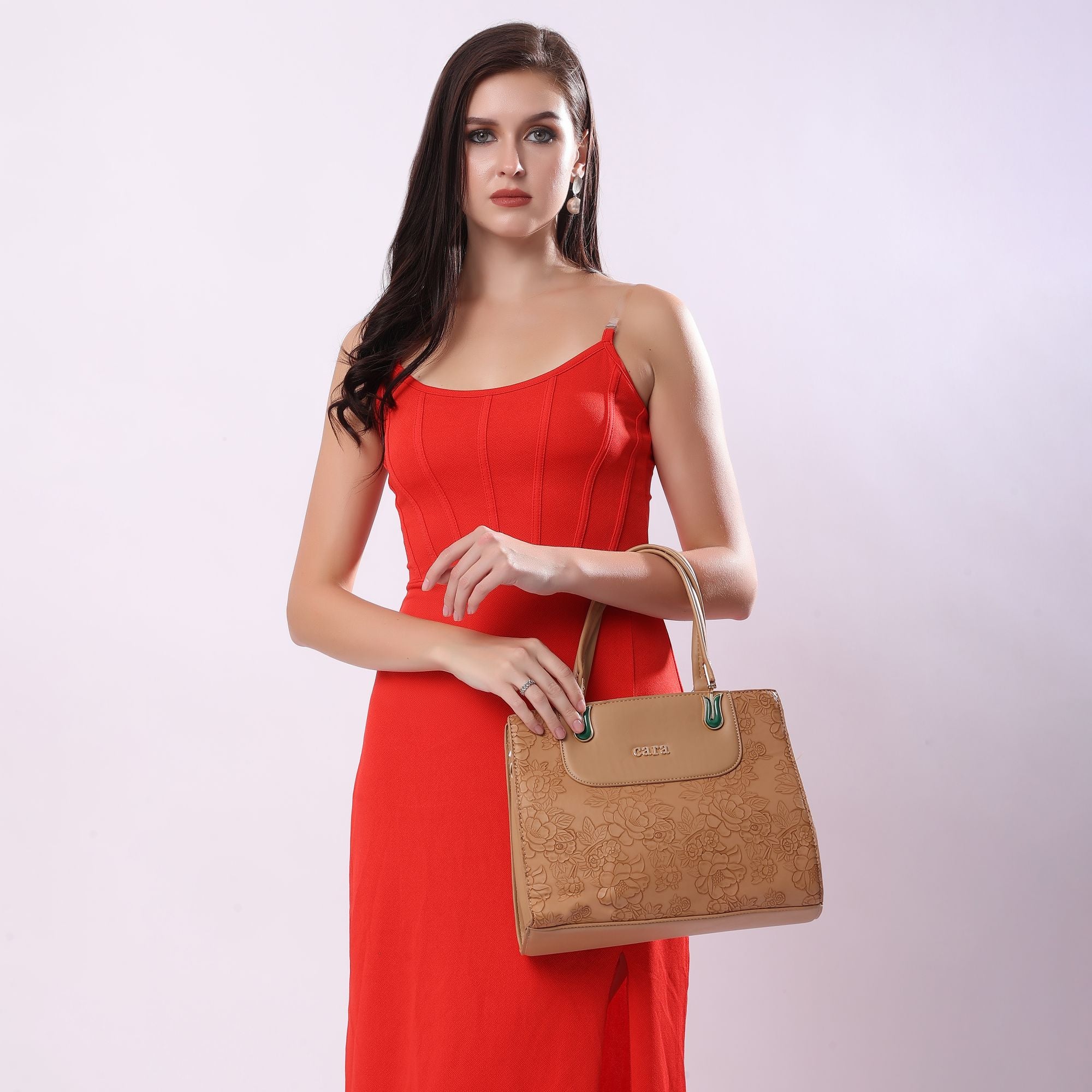 Blossom Bronze Handbag | cara