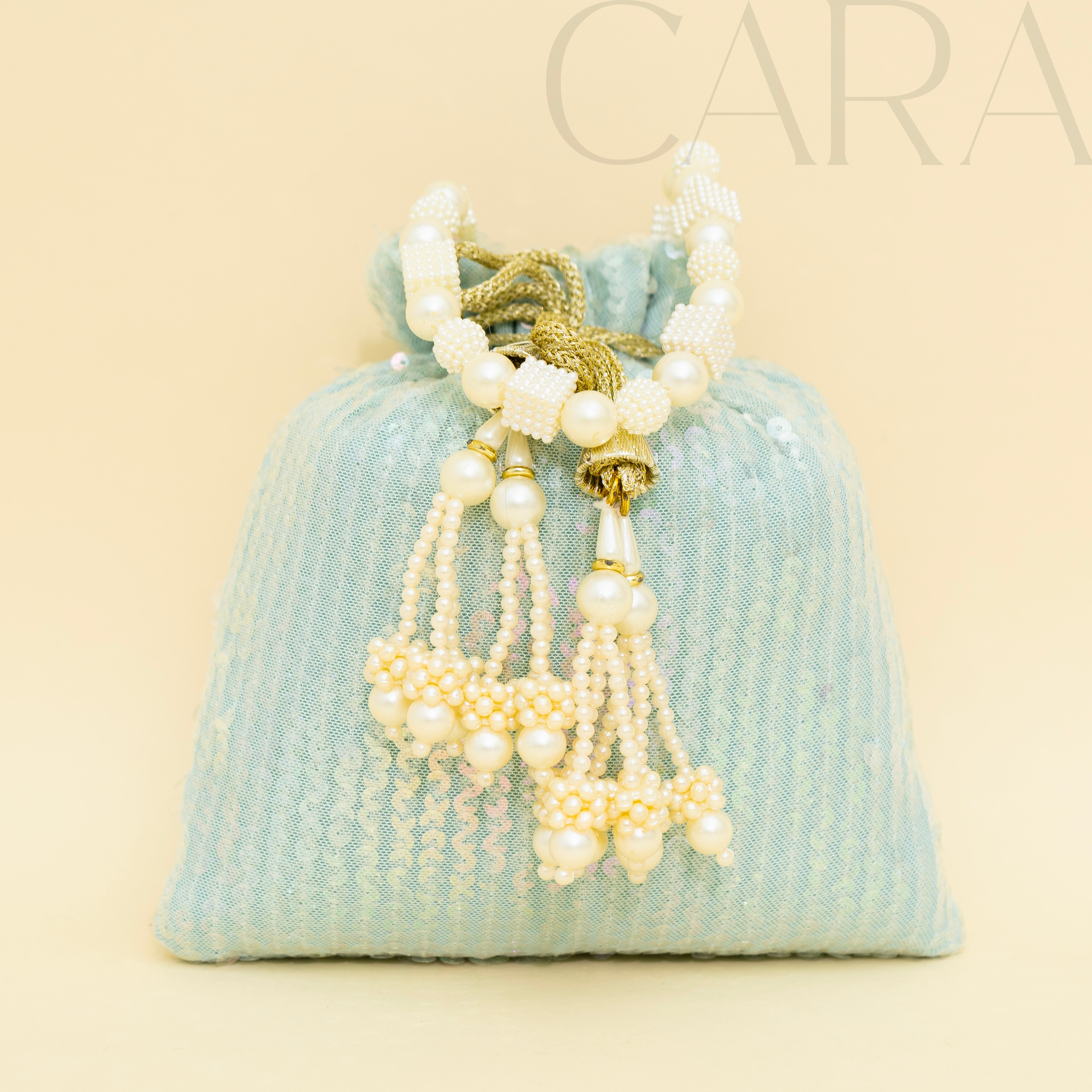 Sequence Blue Potli | Cara