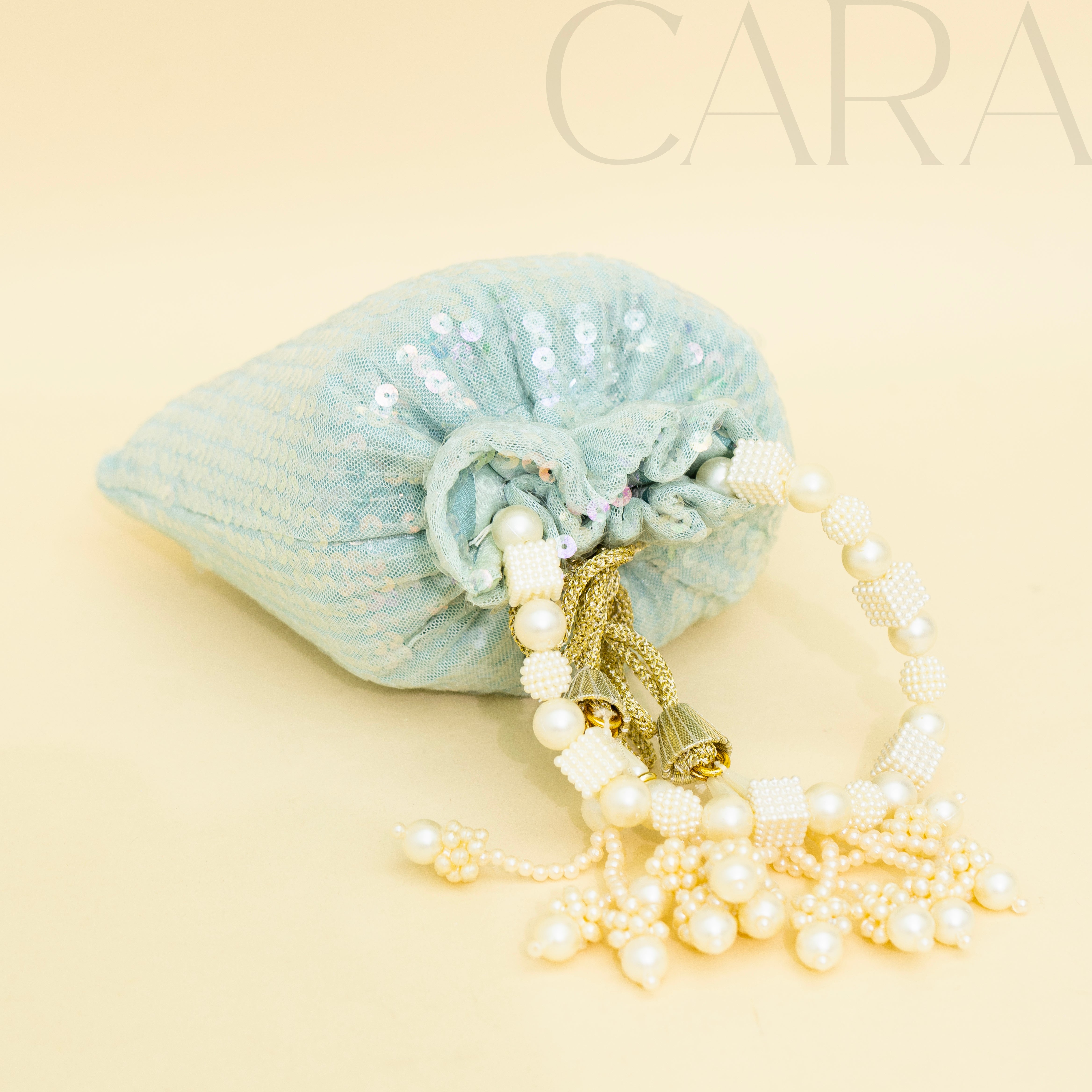 Sequence Blue Potli | Cara