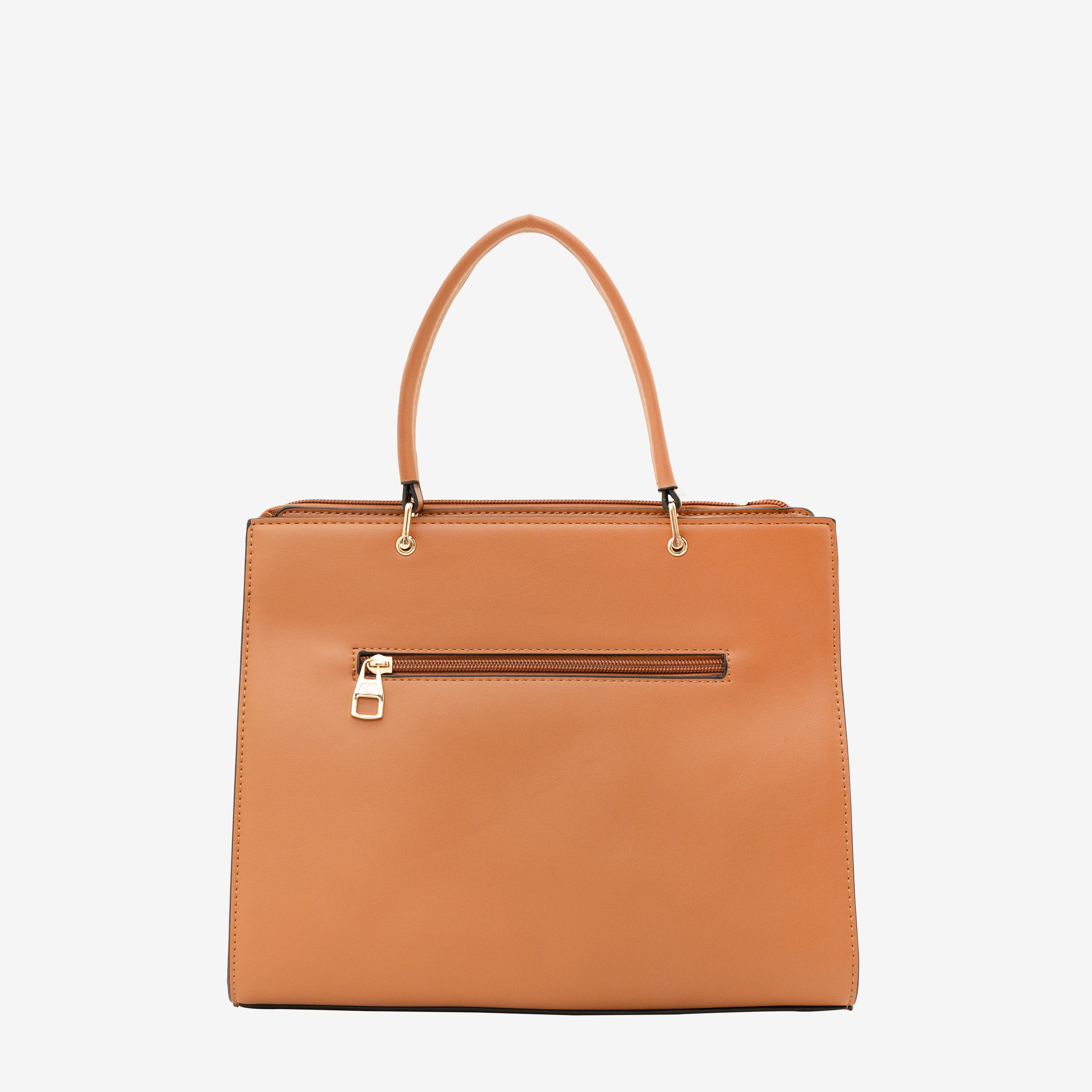 Brown Floral Eclipse Handbag | Cara