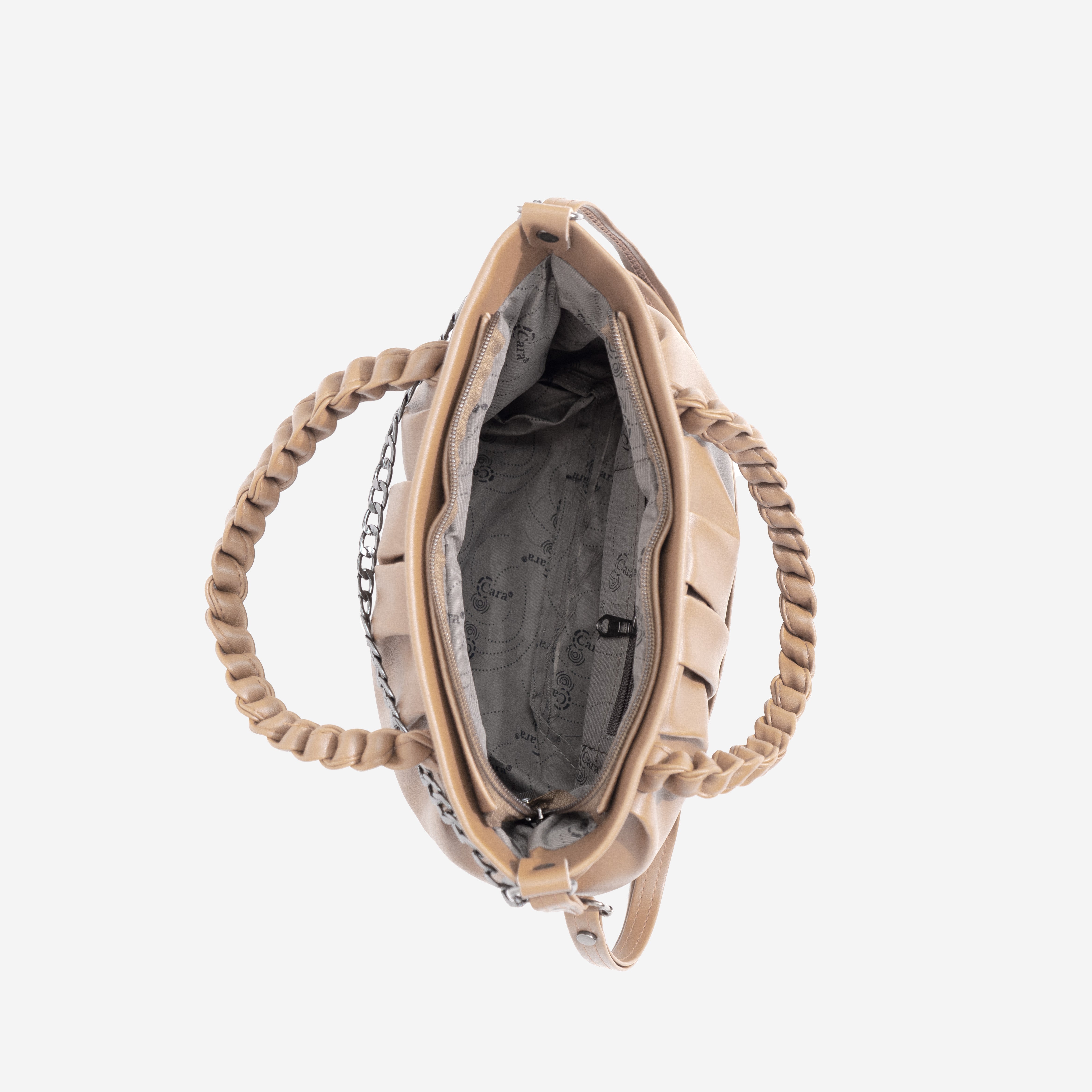 Burning Sand Braided sling bag | Cara