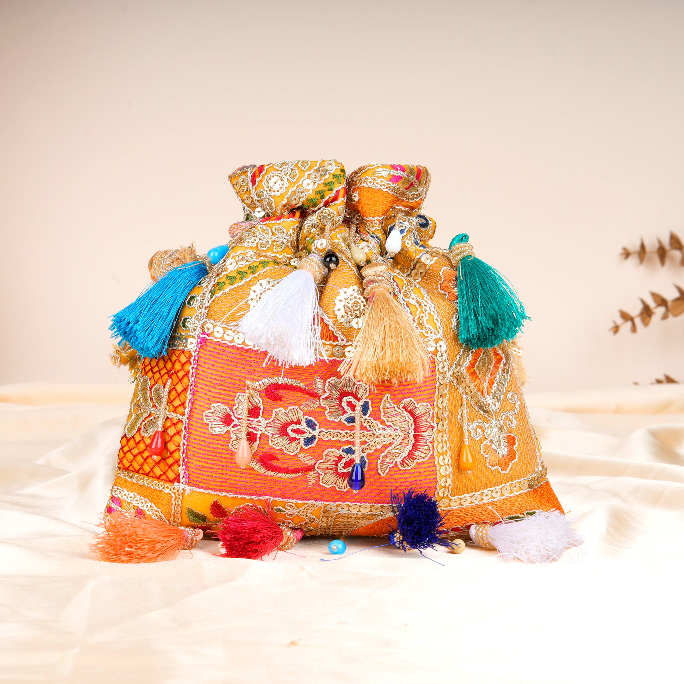 Phoolkari Charm Potli