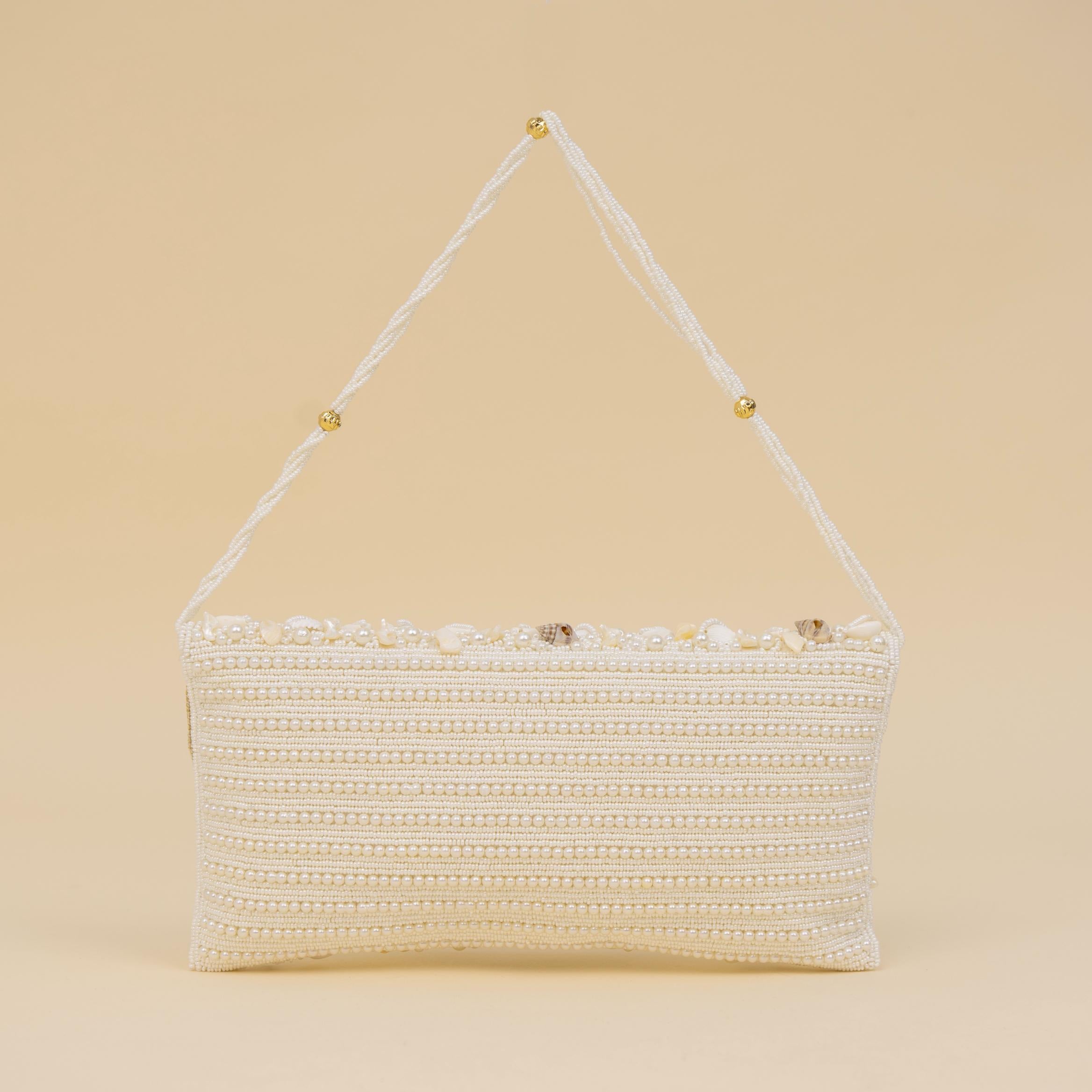 Ocean Treasure Honeycomb Clutch