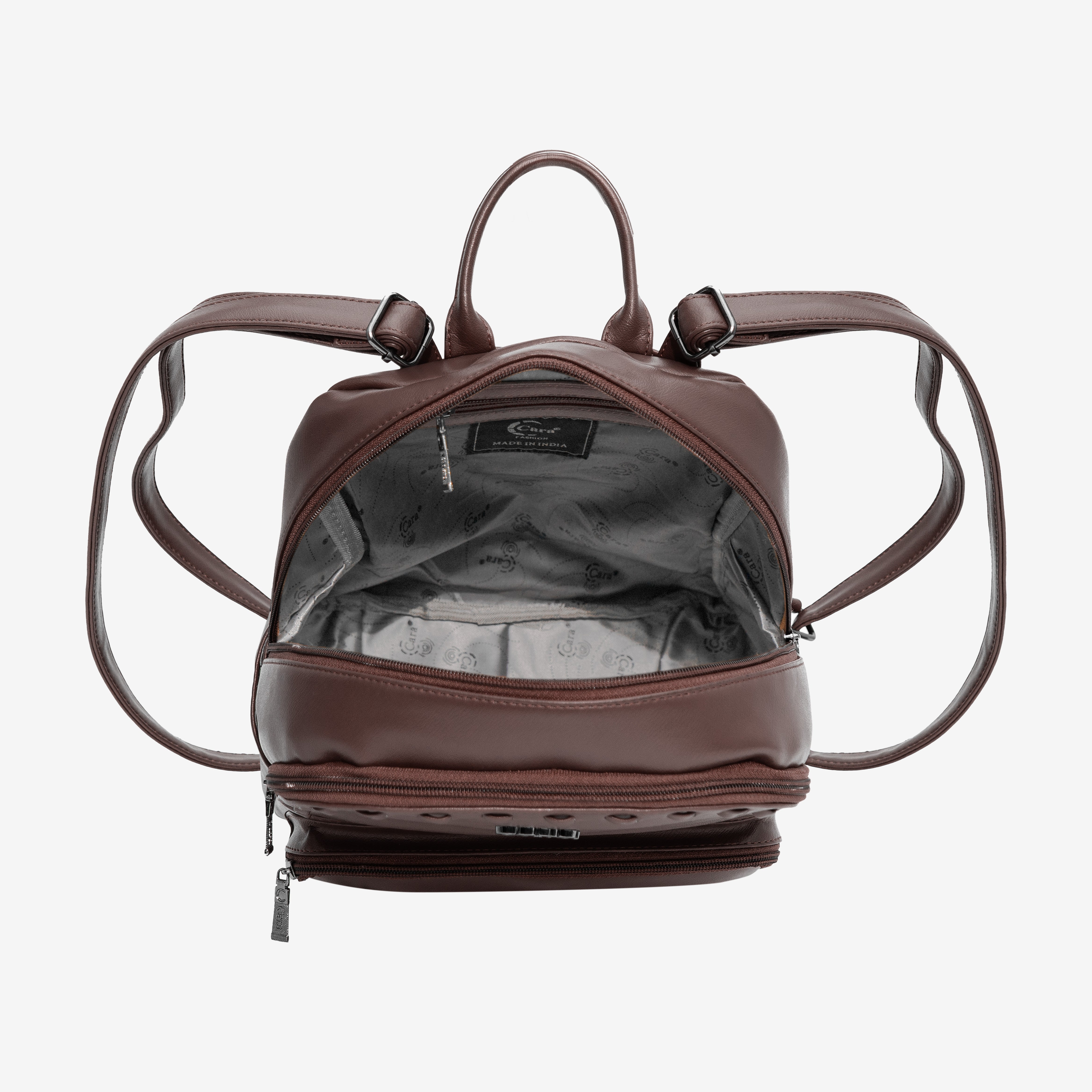 Dark Brown CityEdge BackPack | Cara