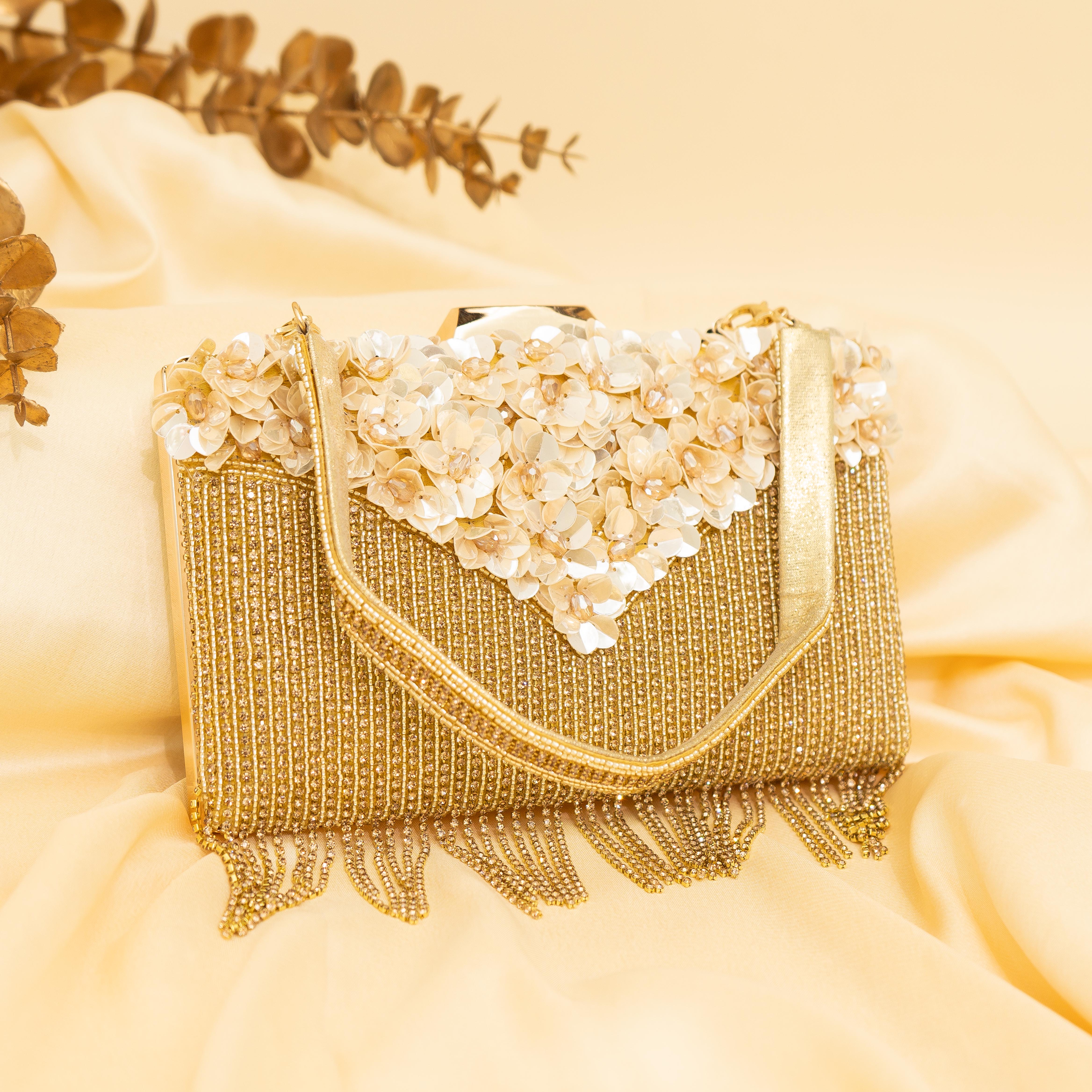 Gold Celestial Spark Clutch