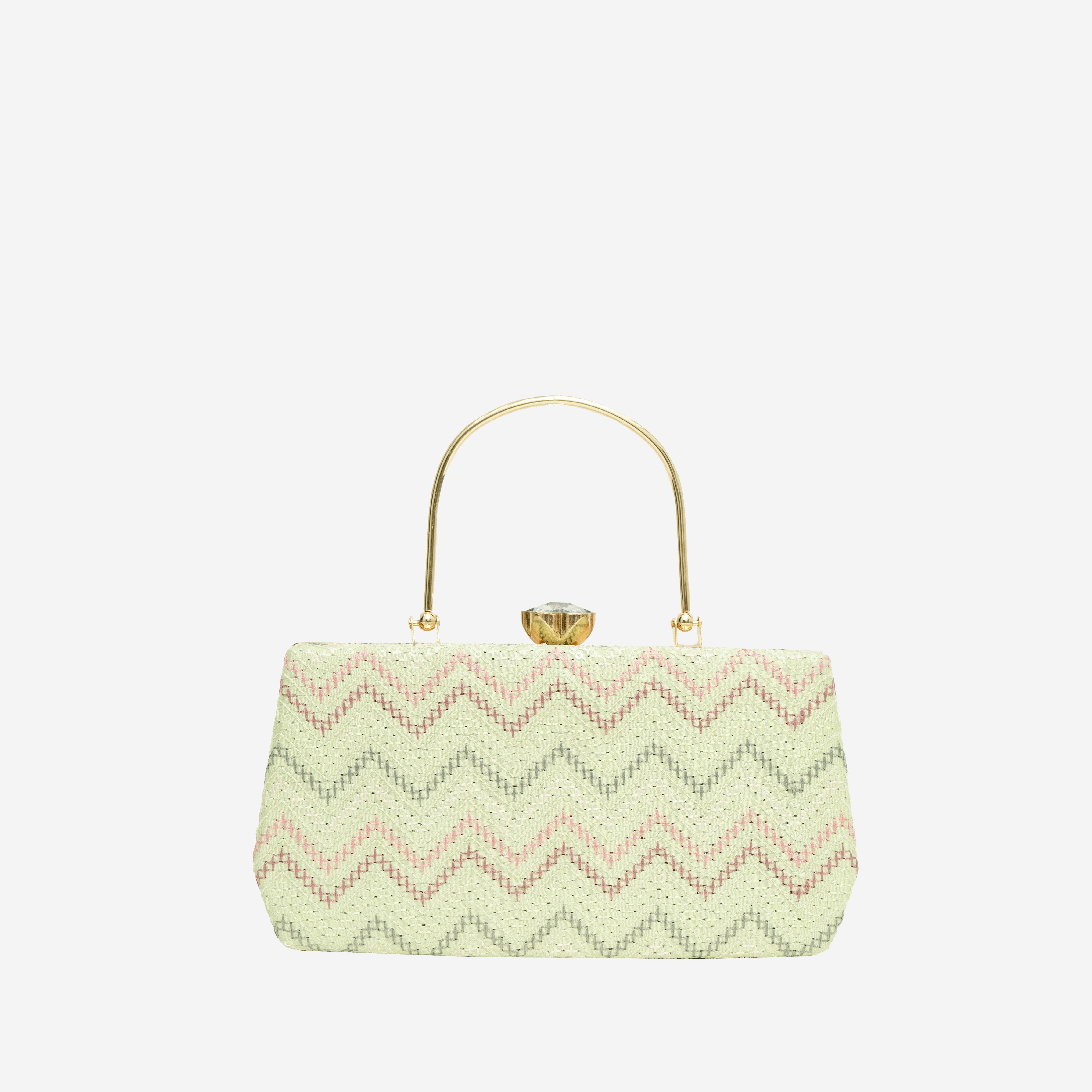 Zigzag Majestic Clutch | Cara
