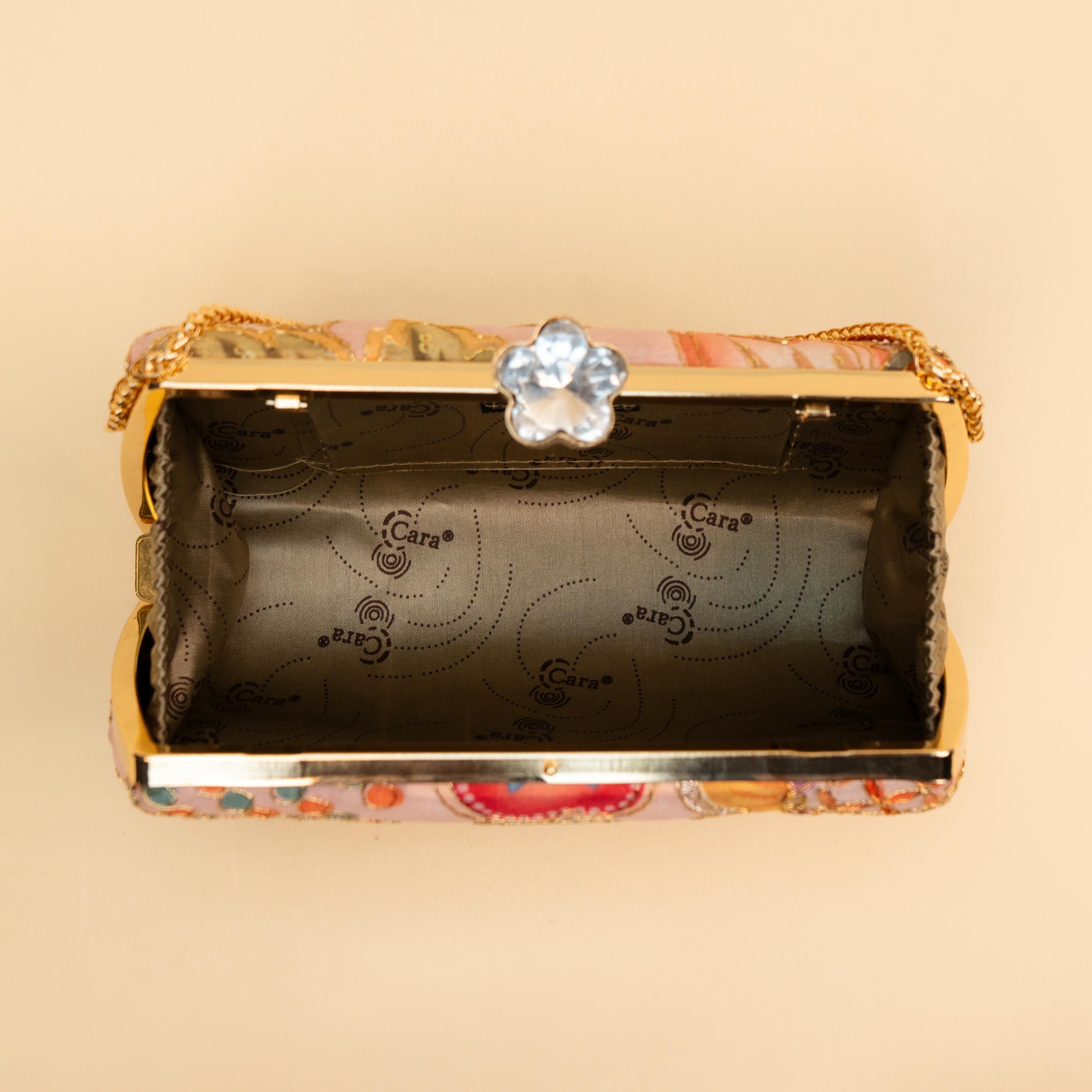 Sequin Thread Clutch