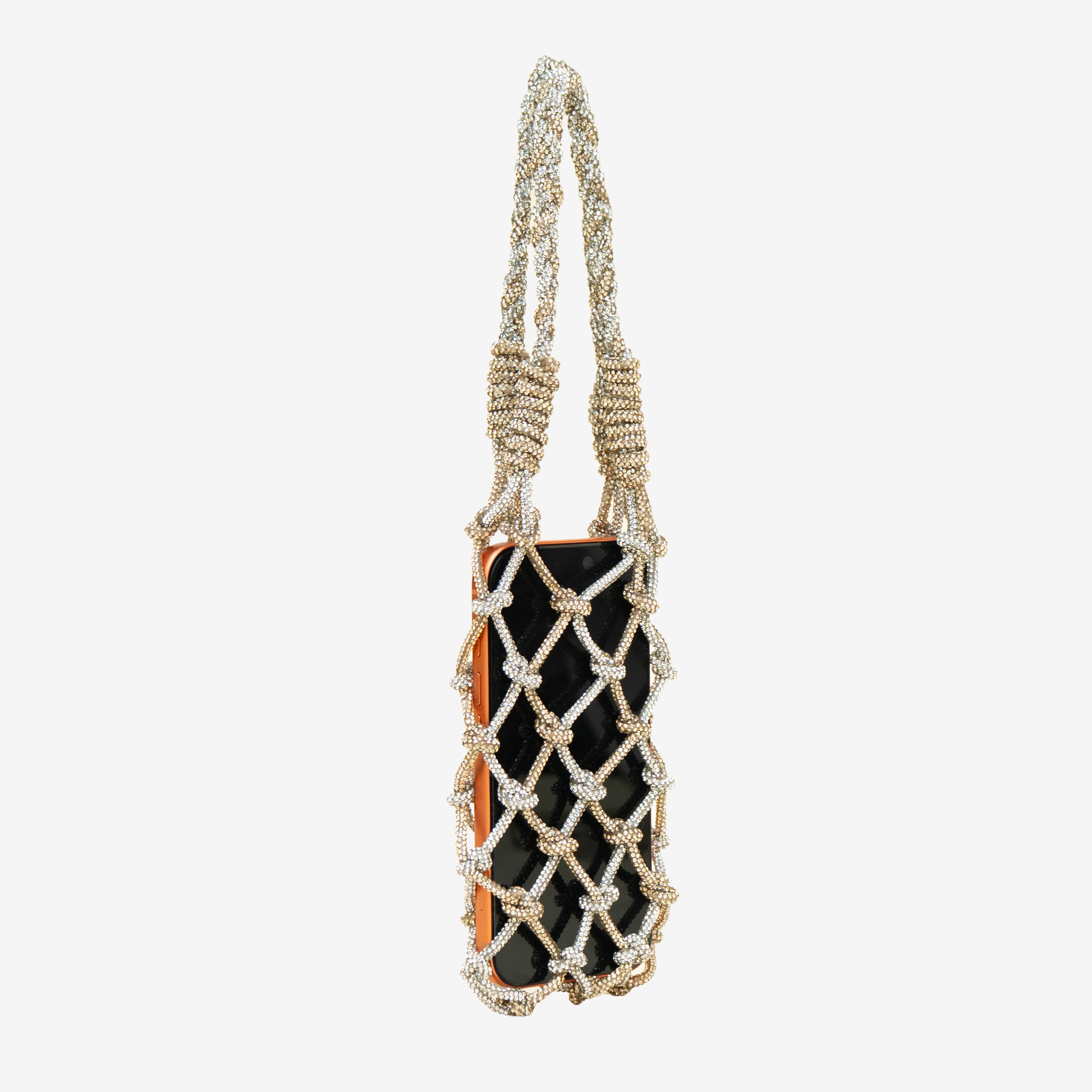 Crystal Knot Luxe Mobile Sling