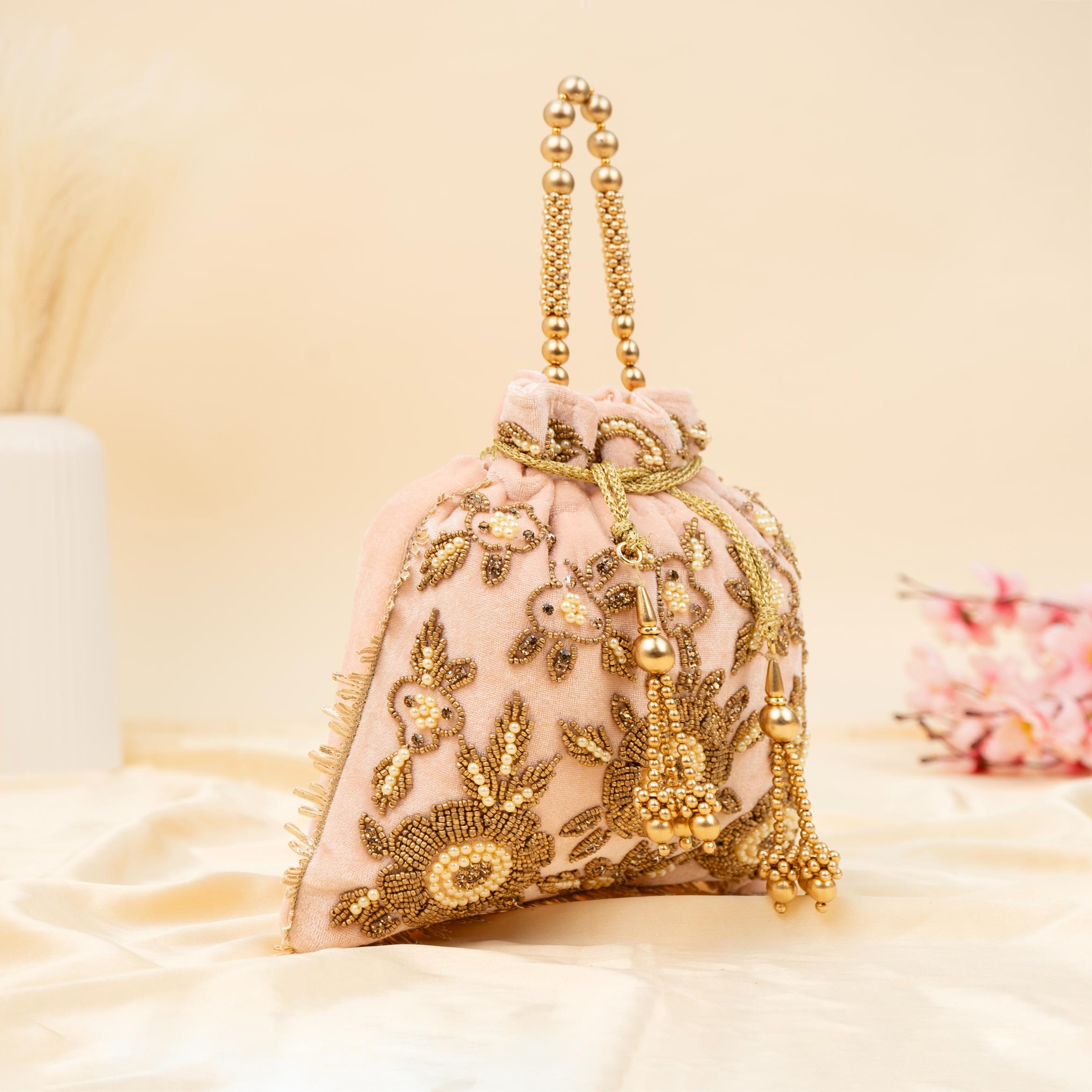 The Velvet Bloom Potli