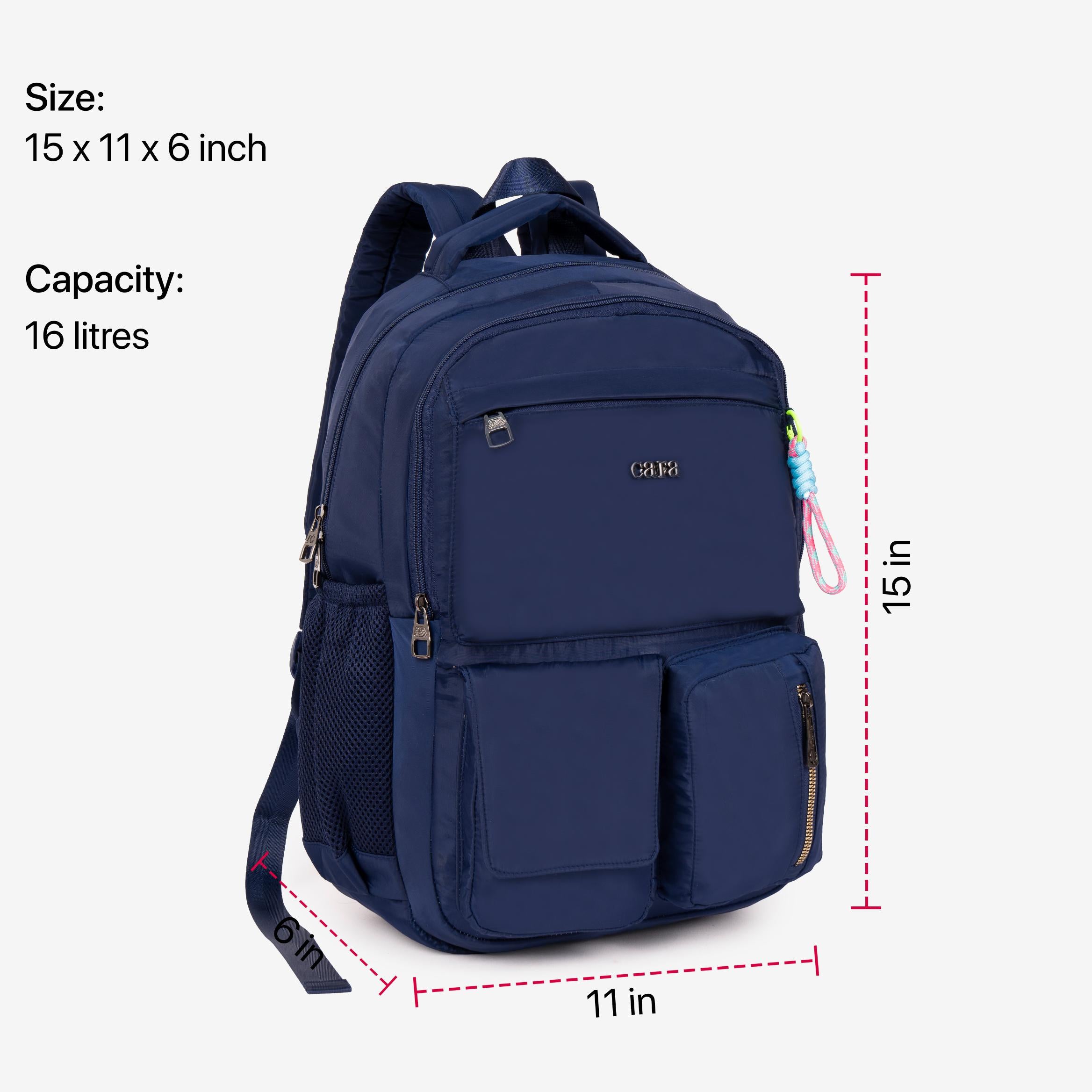 Minimalist Grid Backpack
