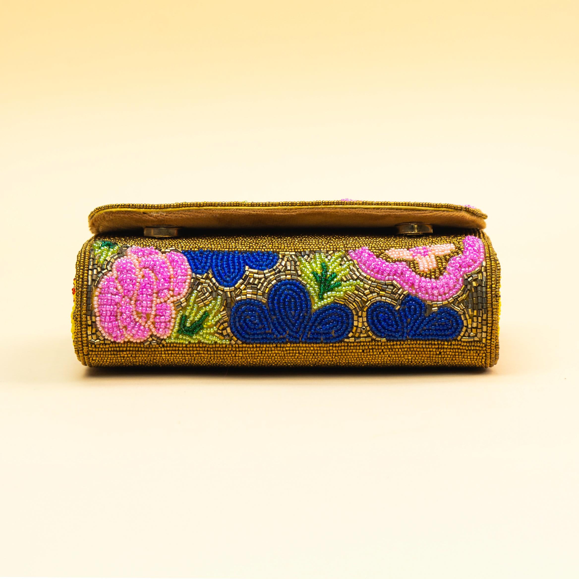 Black Blossom Mini Bag