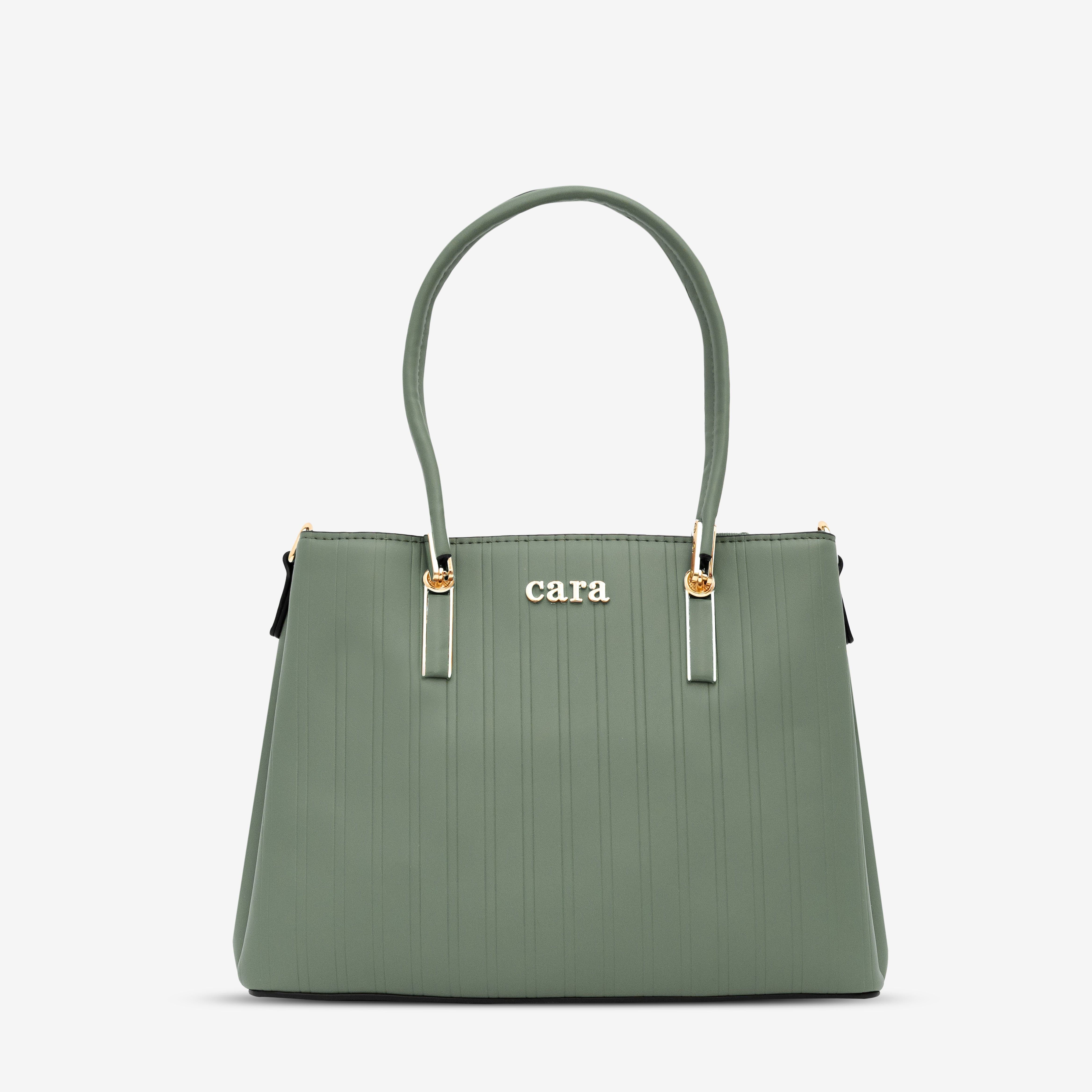Olive Green Luxe Companion Handbag | Cara
