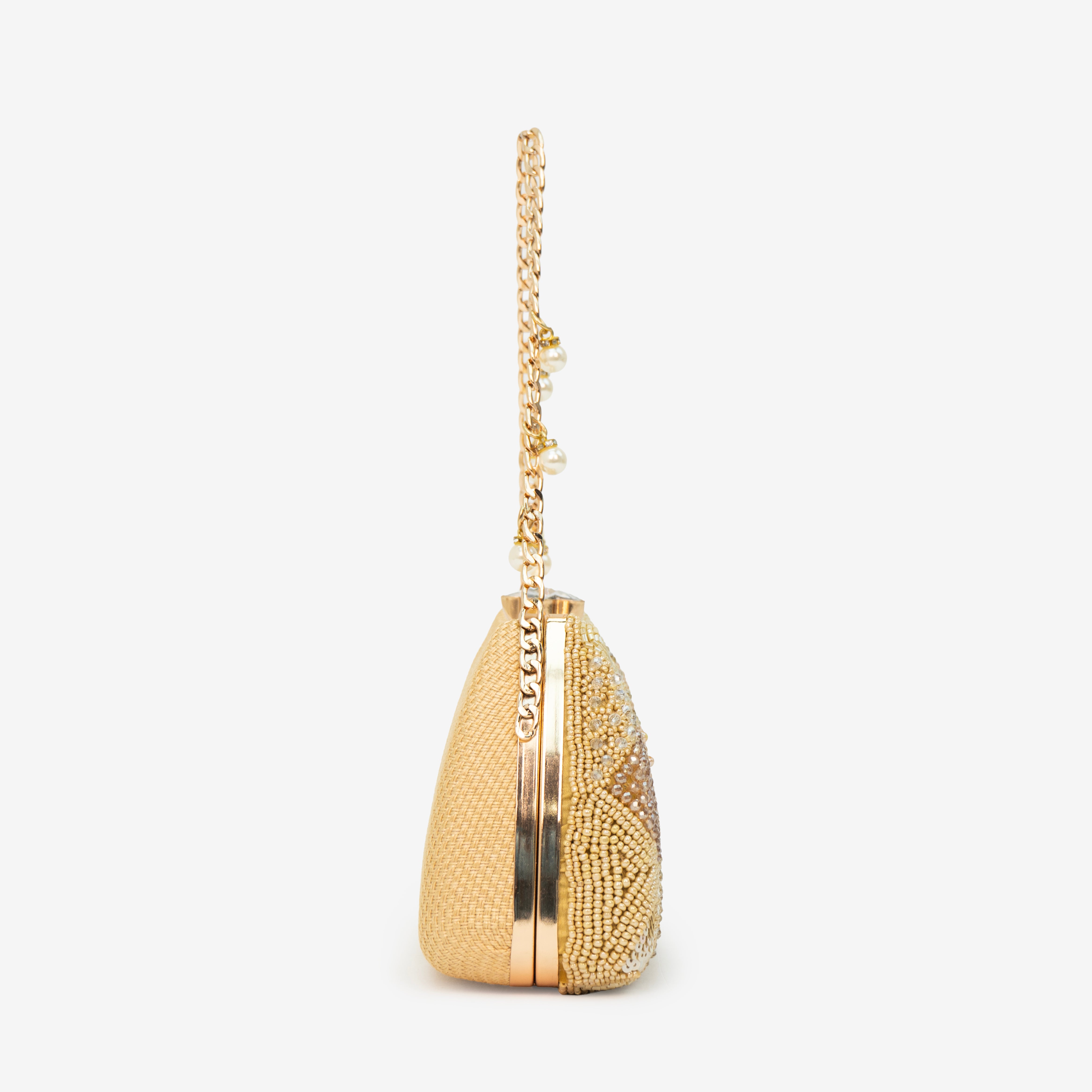 Zari Moti Box Clutch