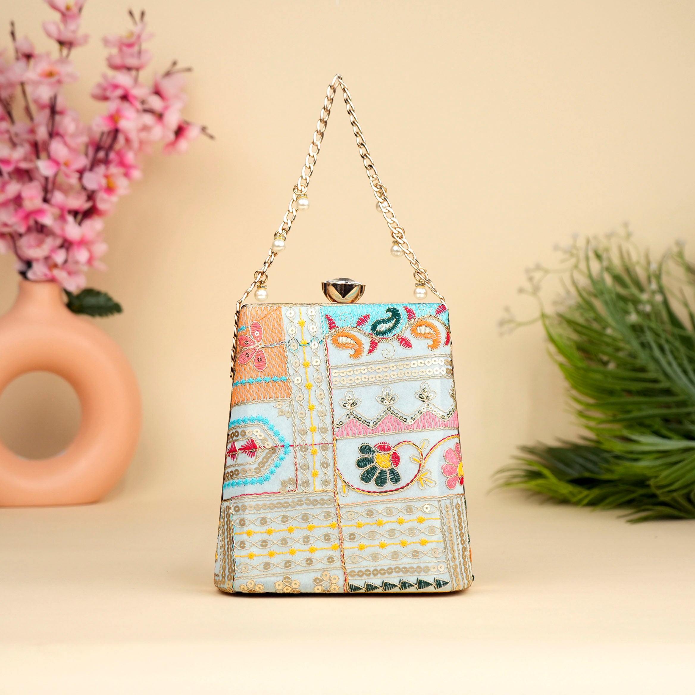 Heritage Mosaic Clutch