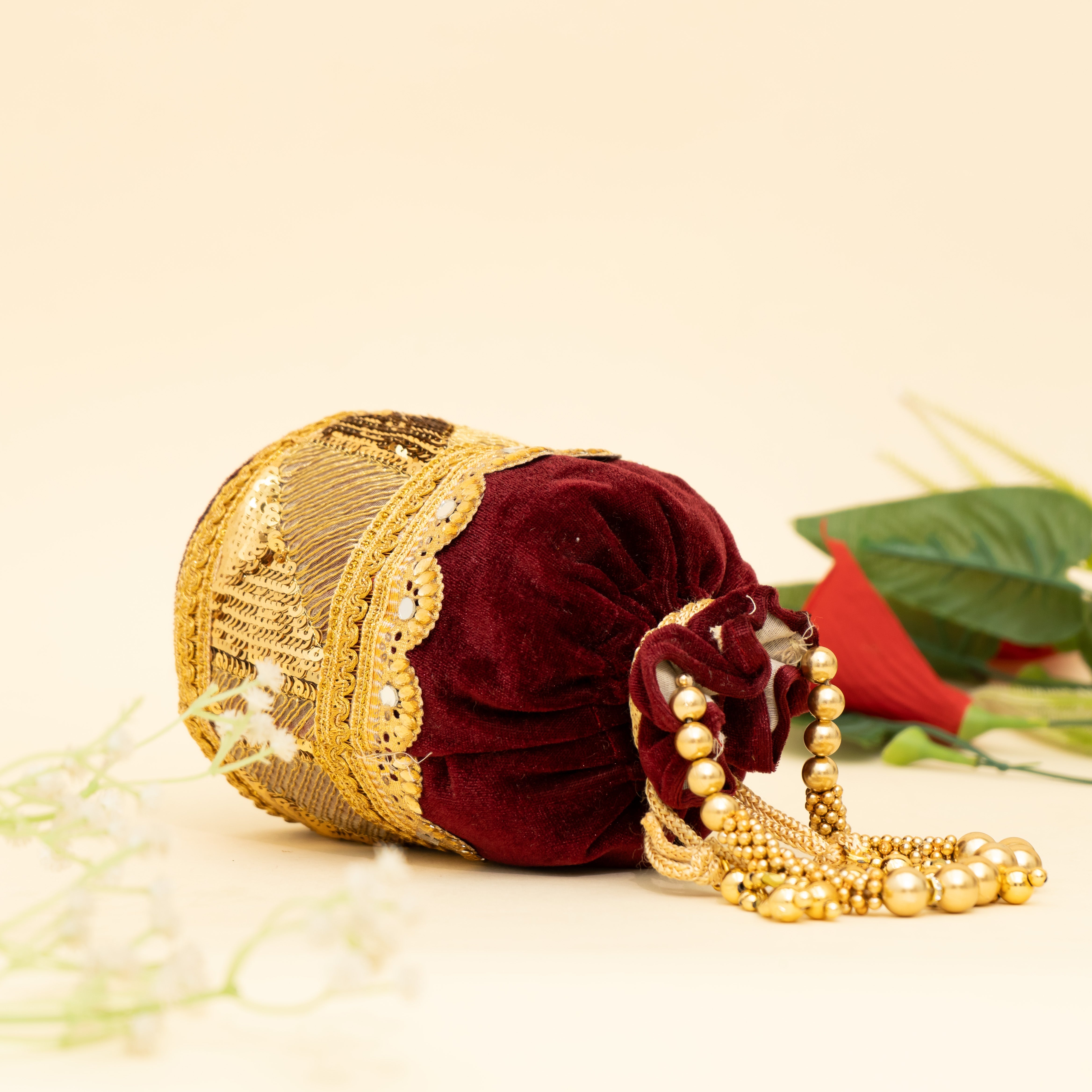 Golden Gleam potli | CARA