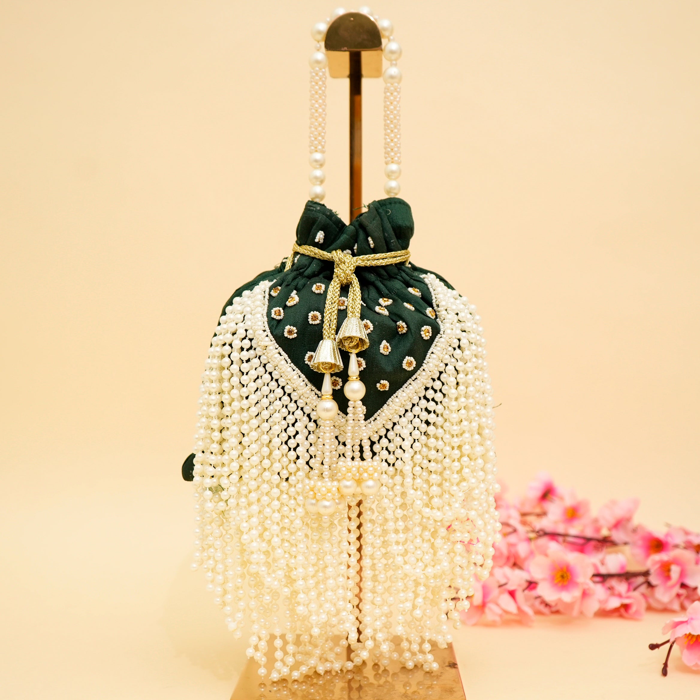 Pearl Cascade Potli | Cara