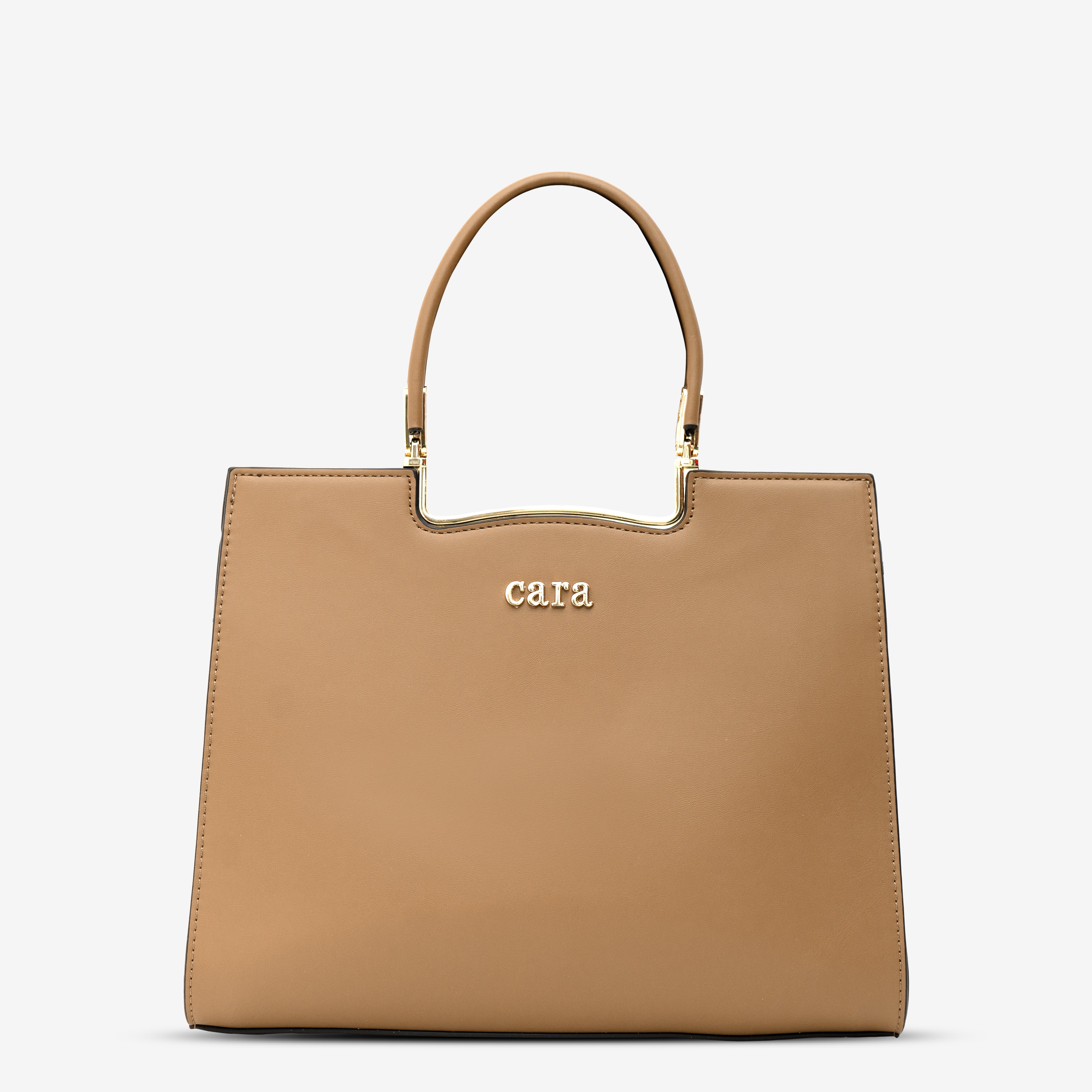 Neutral Carryall Handbag | Cara