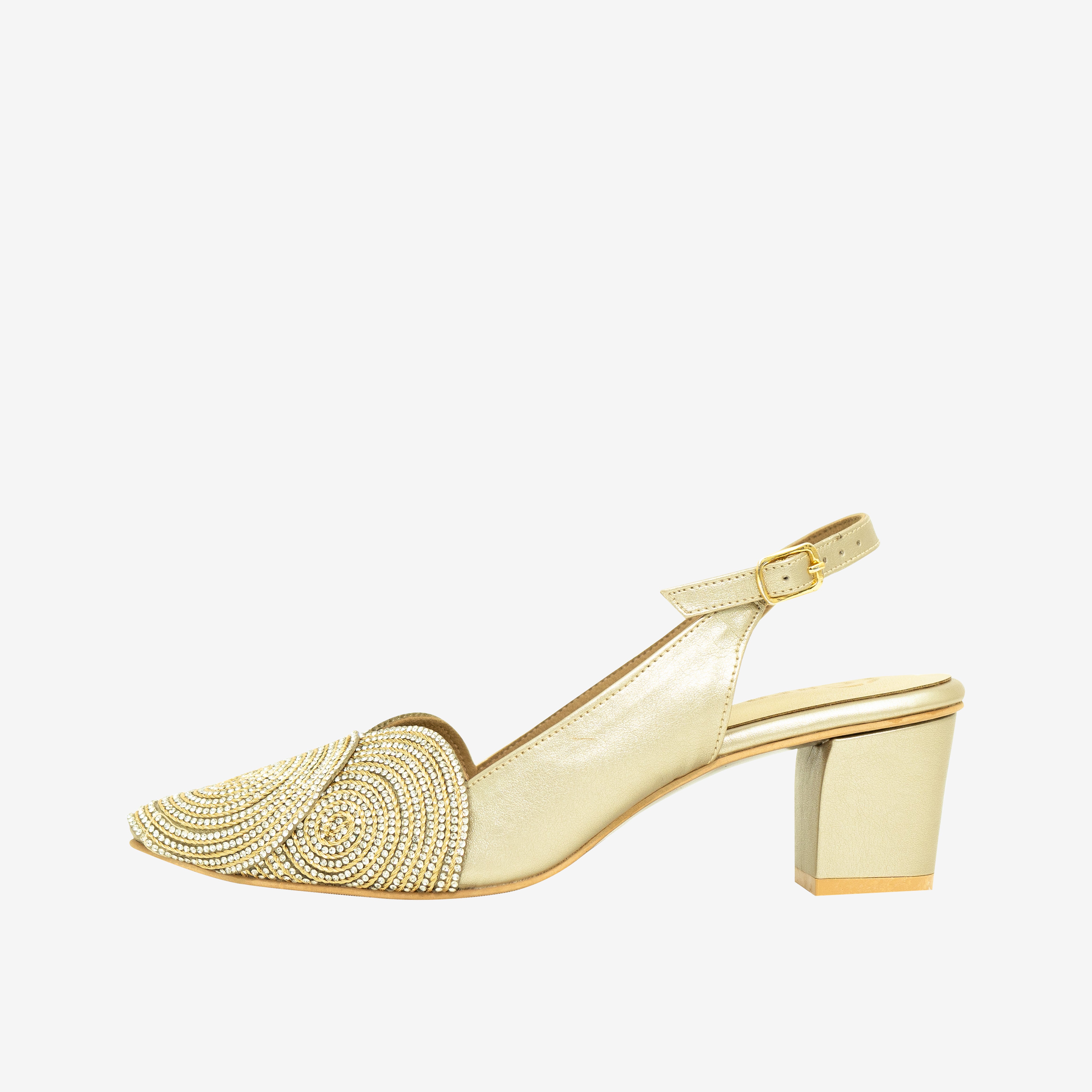 Gold ShineOn Soles | Cara