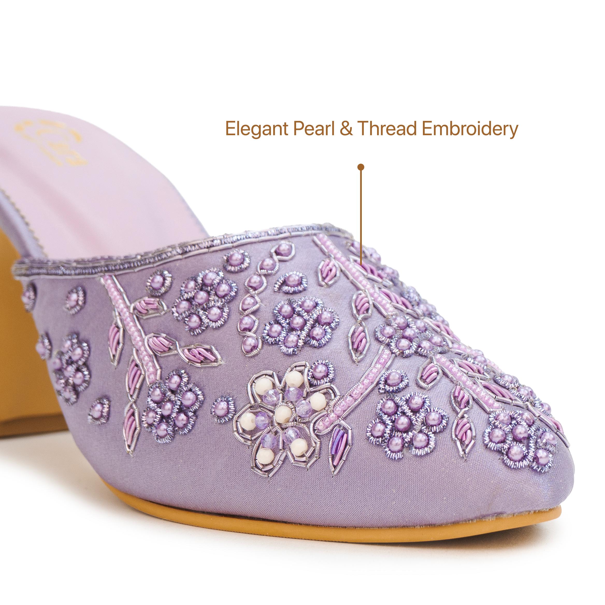 EaseFit Beaded Mules
