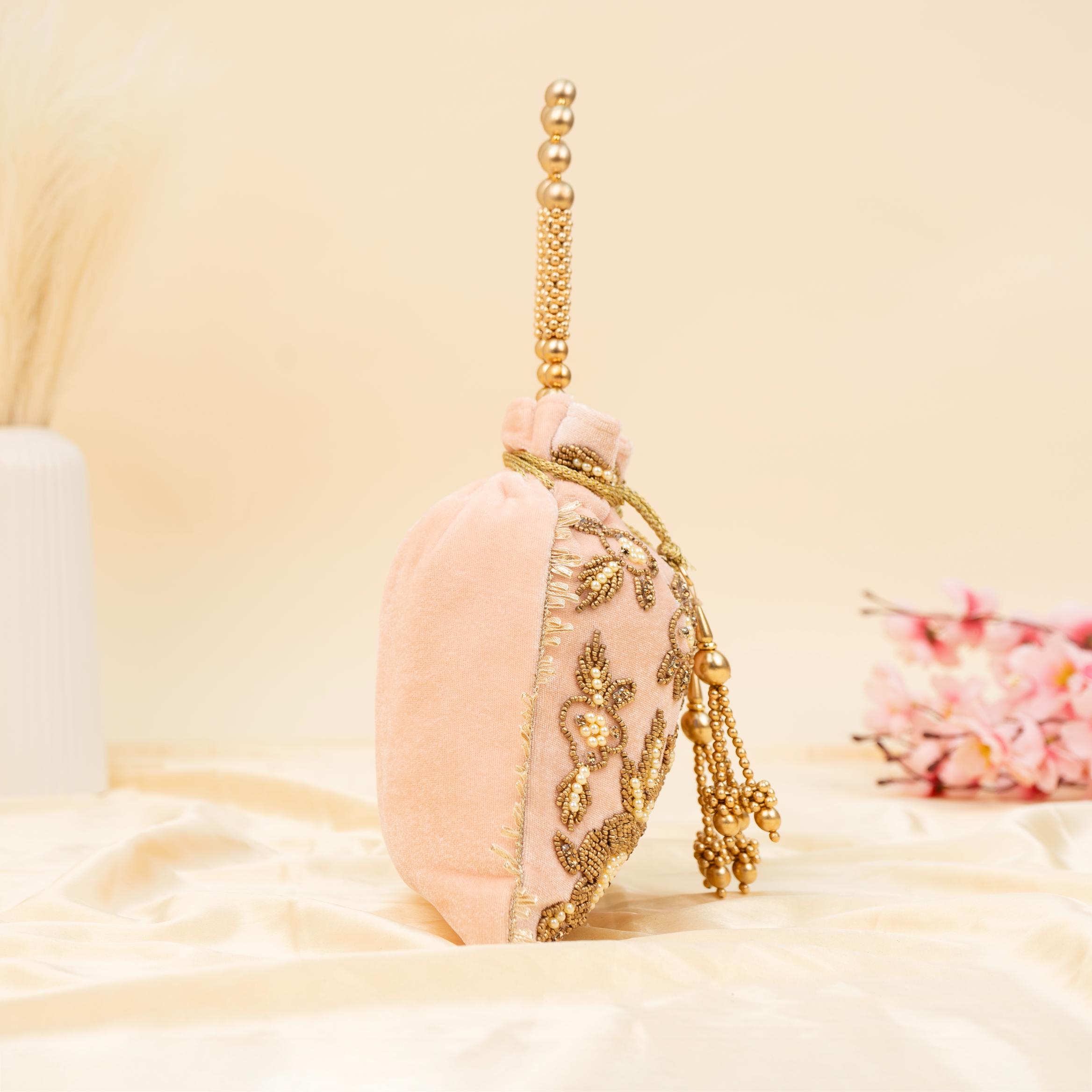 The Velvet Bloom Potli