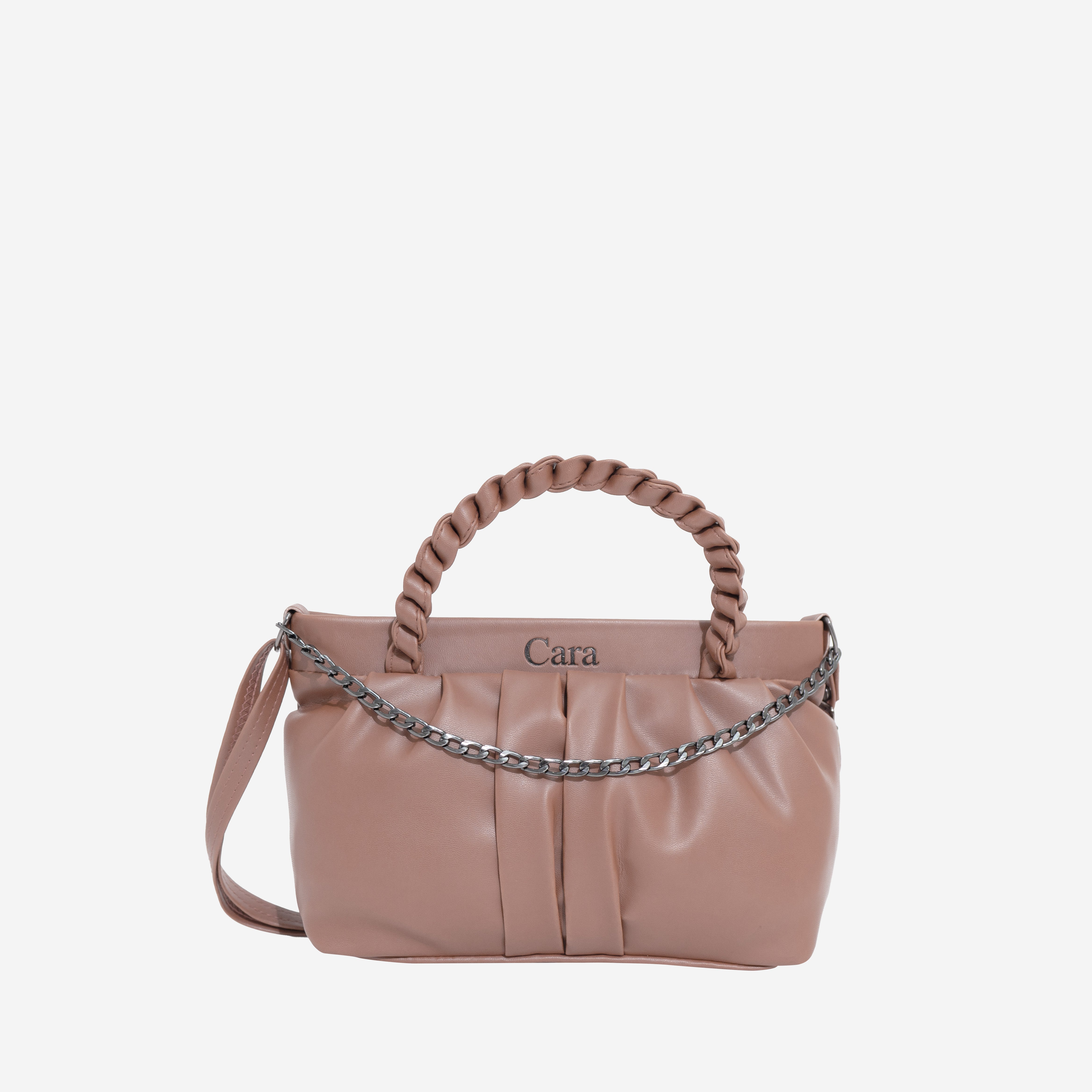 Burning Sand Braided sling bag | CARA