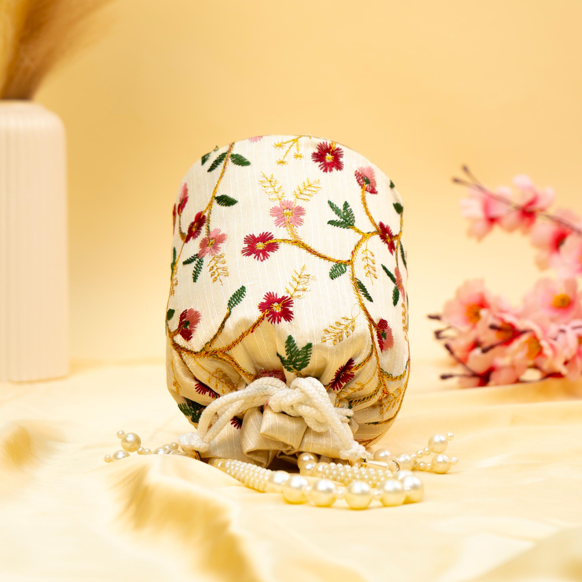 Classic Threadwork Potli