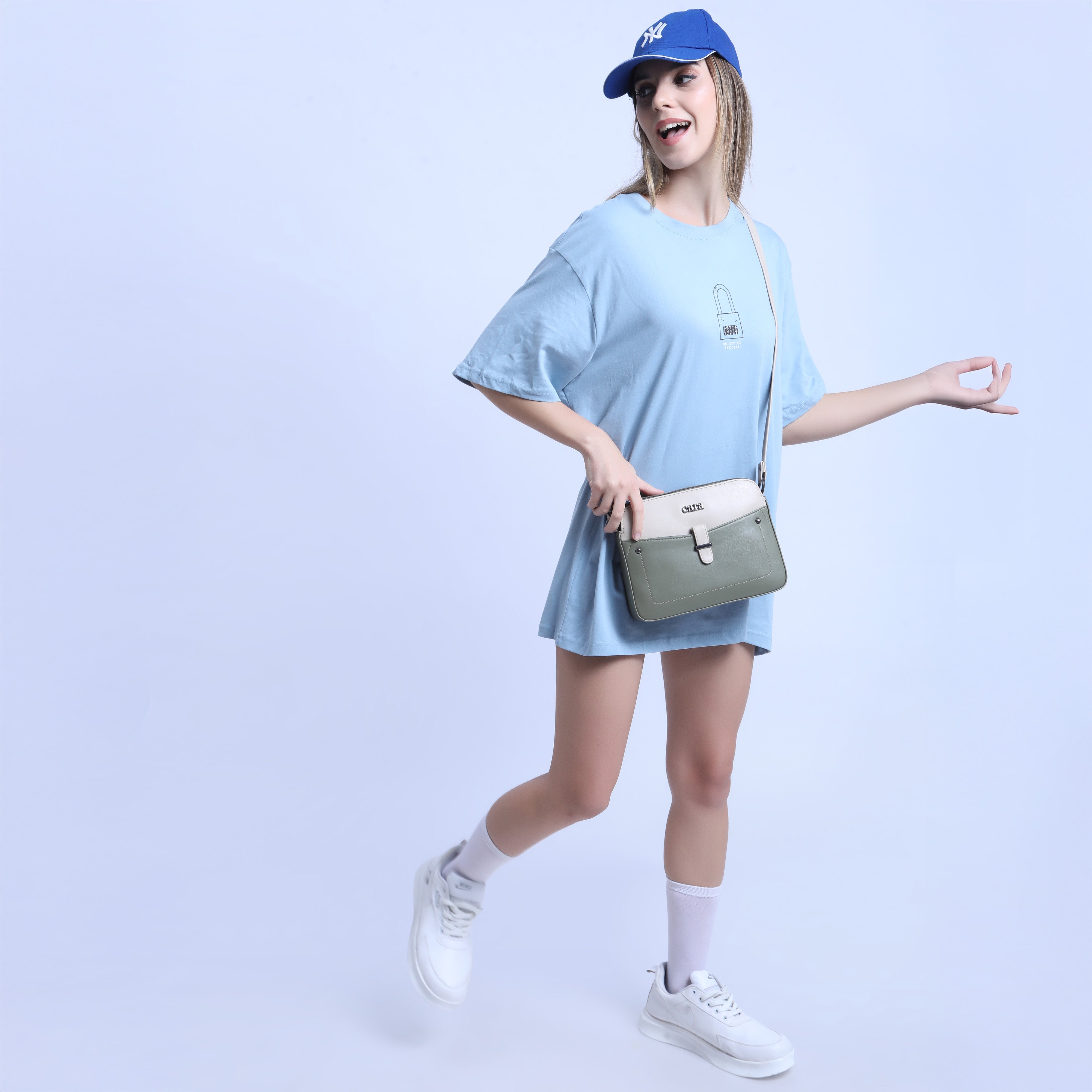 Green Chic Crossbody Charm | Cara