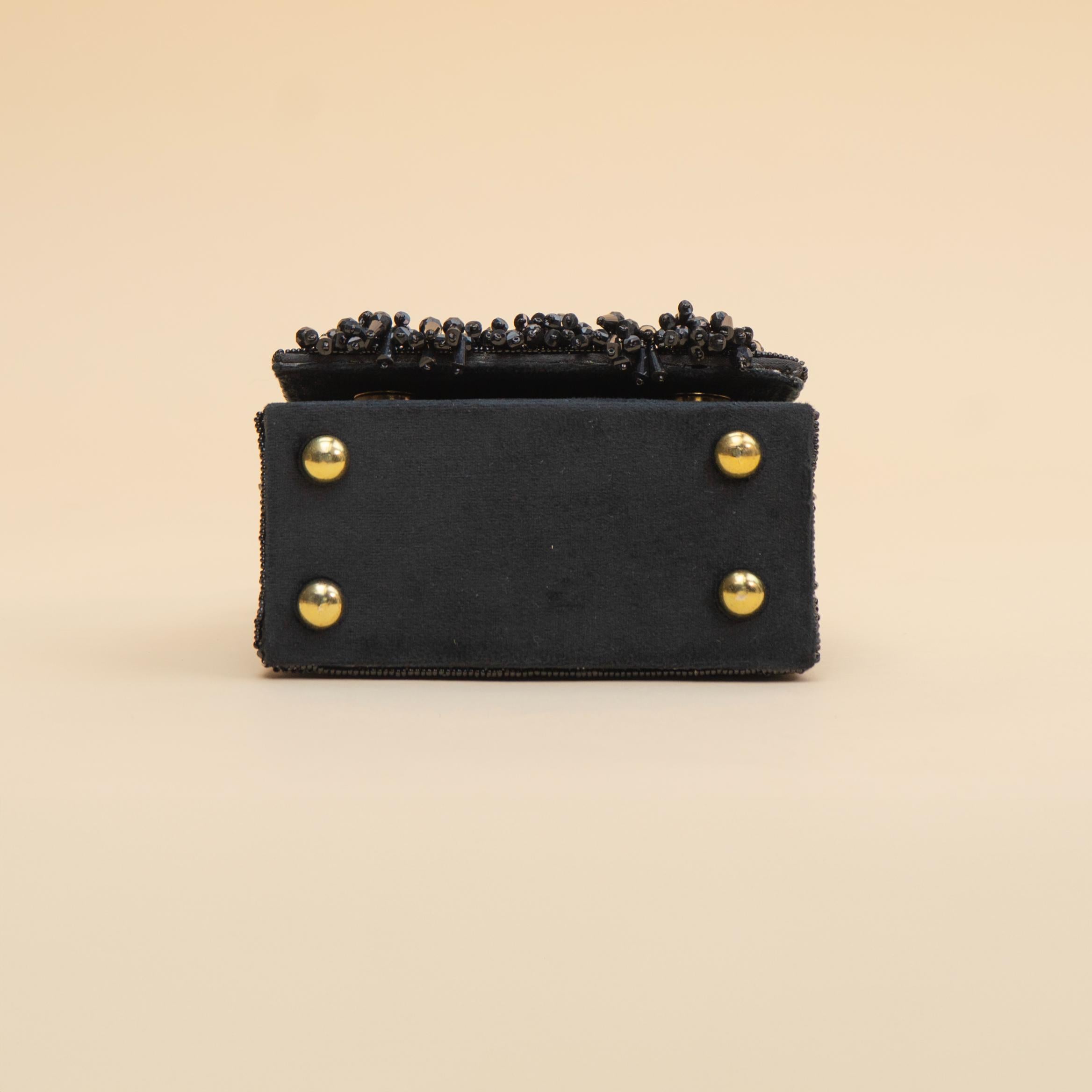 Glitz Fringe Clutch