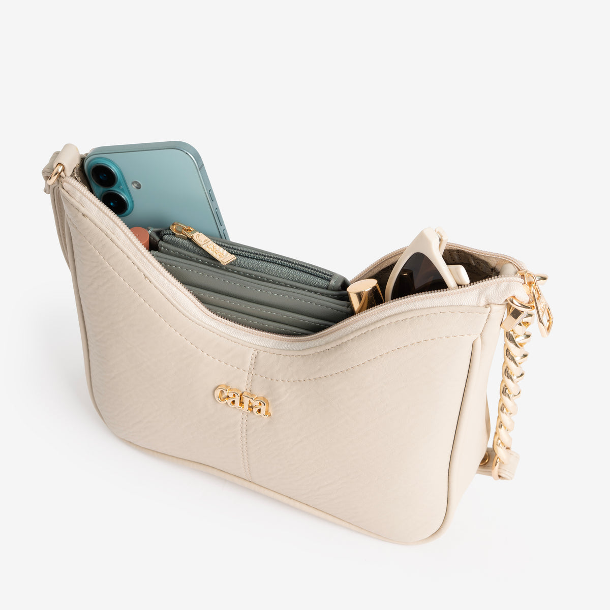 CARA Elara Chain Hobo Bag