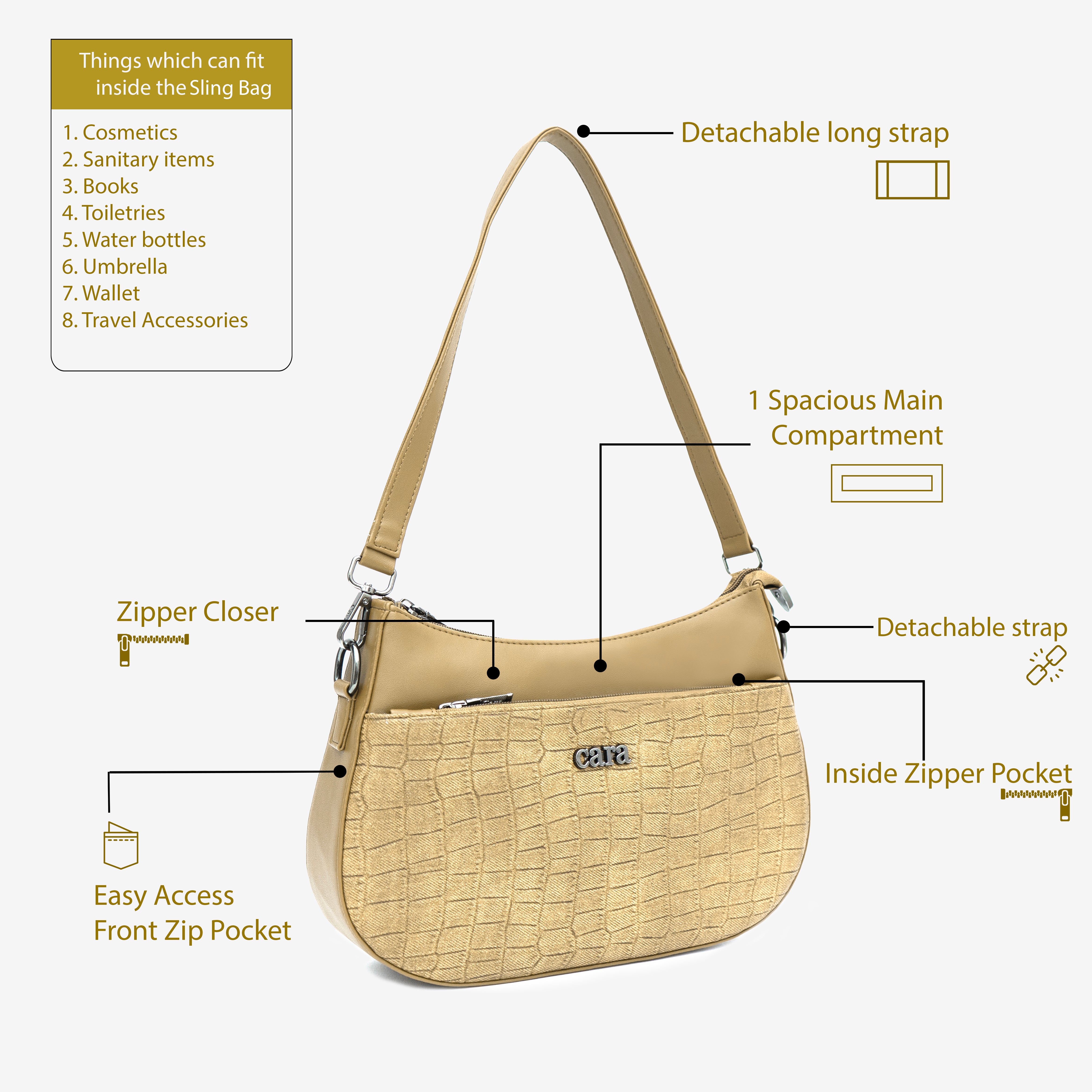 Beyond Prime Slingbag | Cara