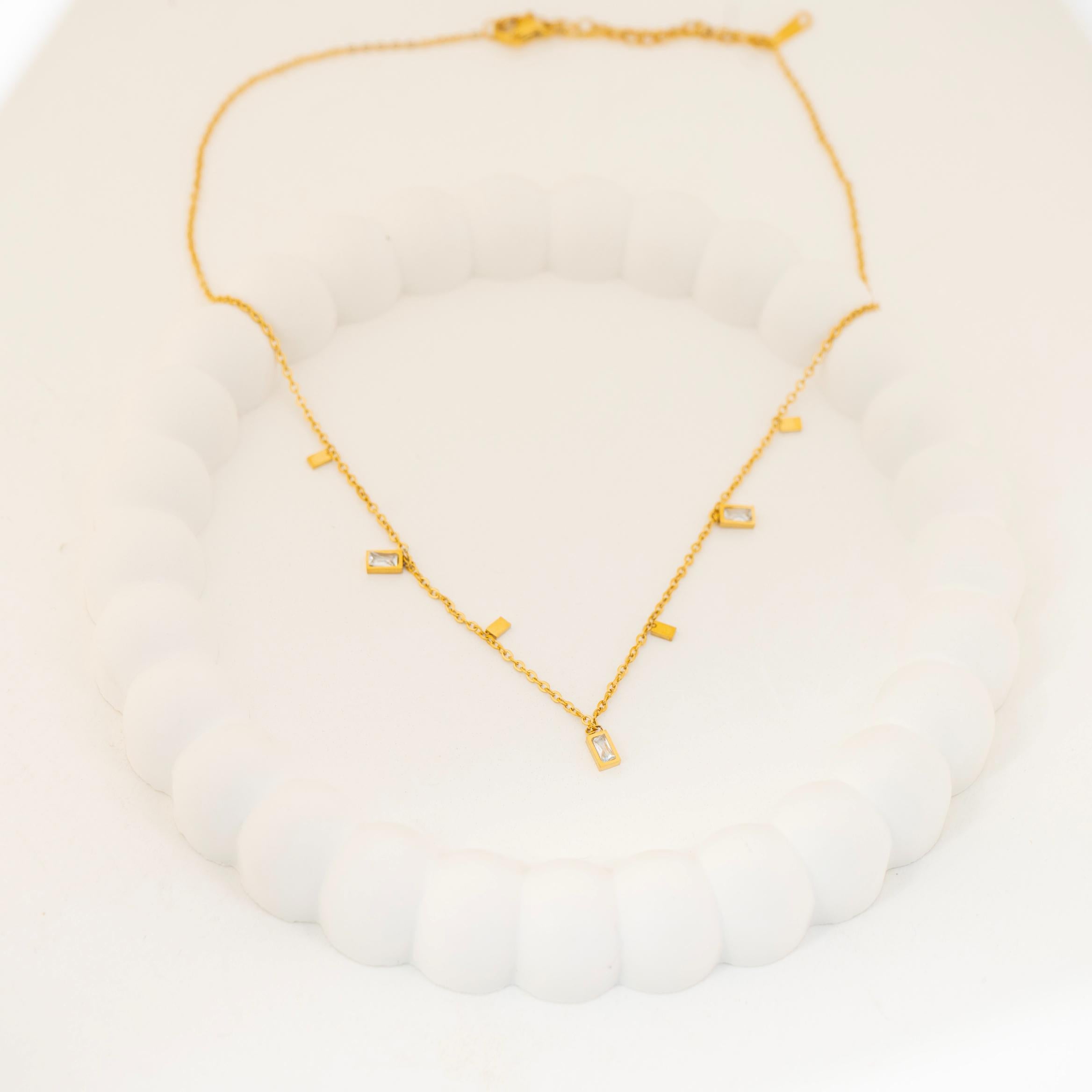 Linear Elegance Necklace