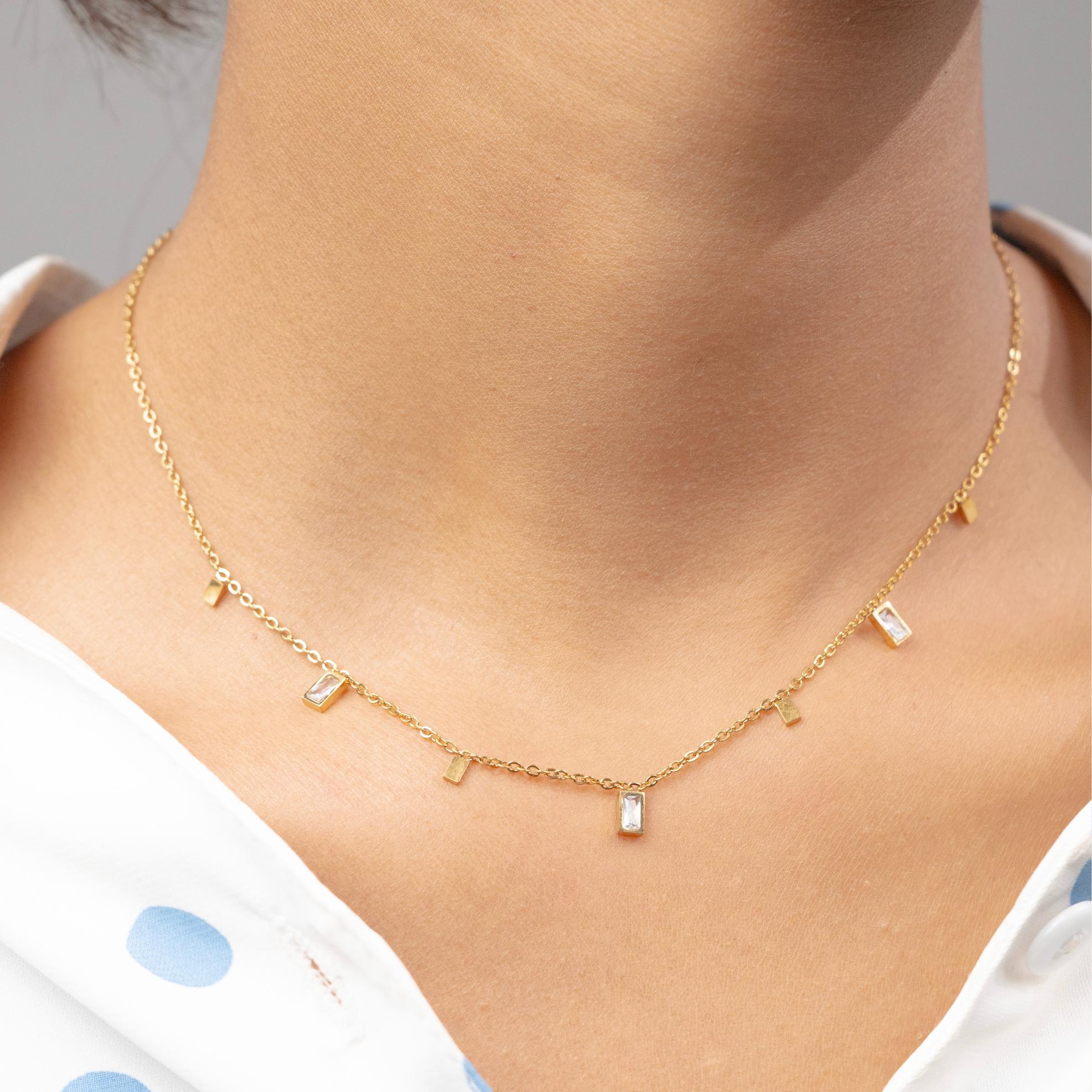 Linear Elegance Necklace