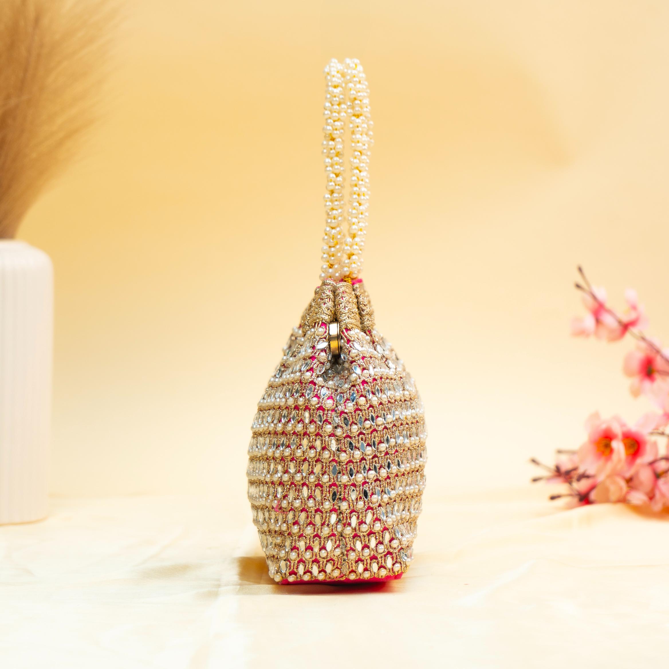 Dazzle Crystal Bead Potli