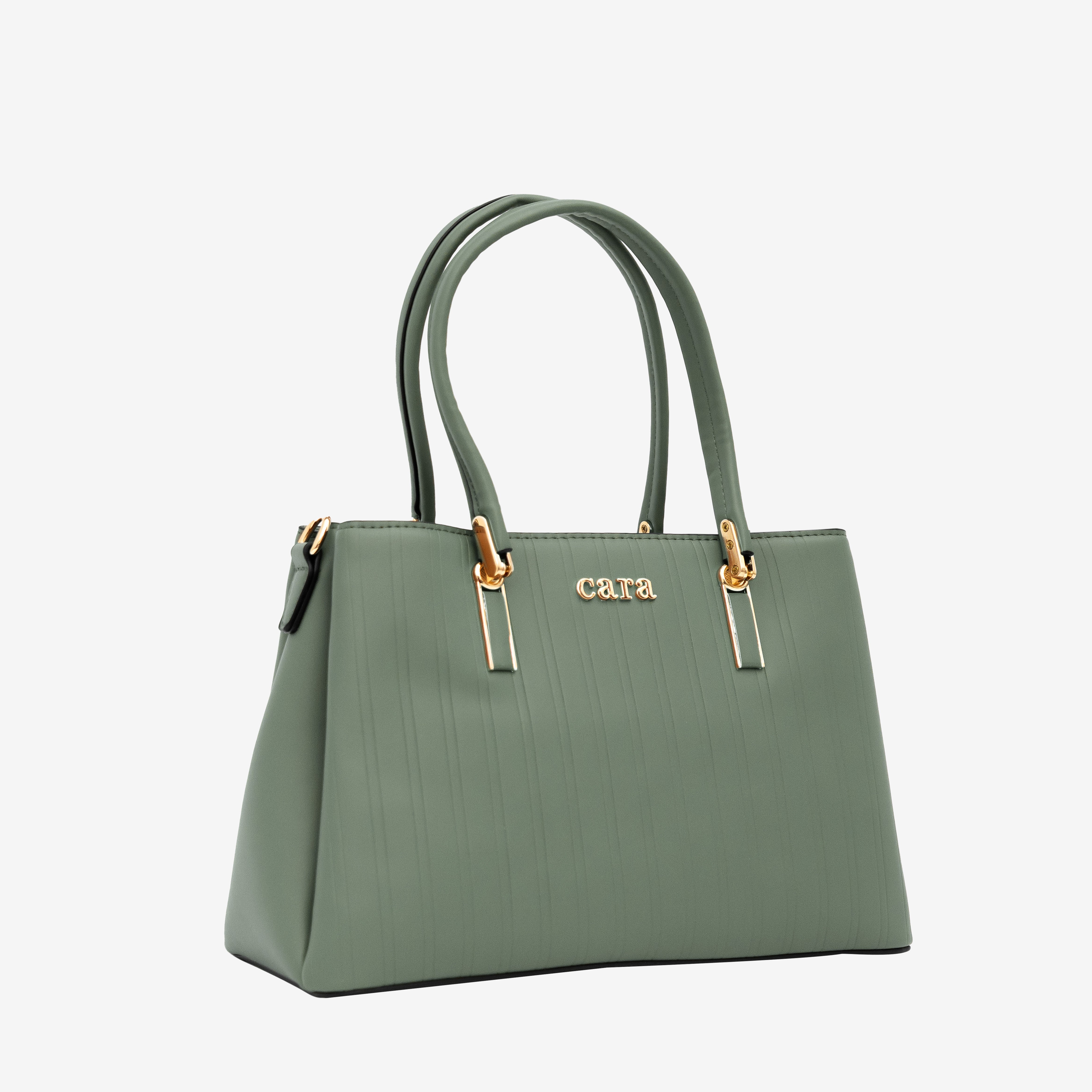 Olive Green Luxe Companion Handbag | Cara