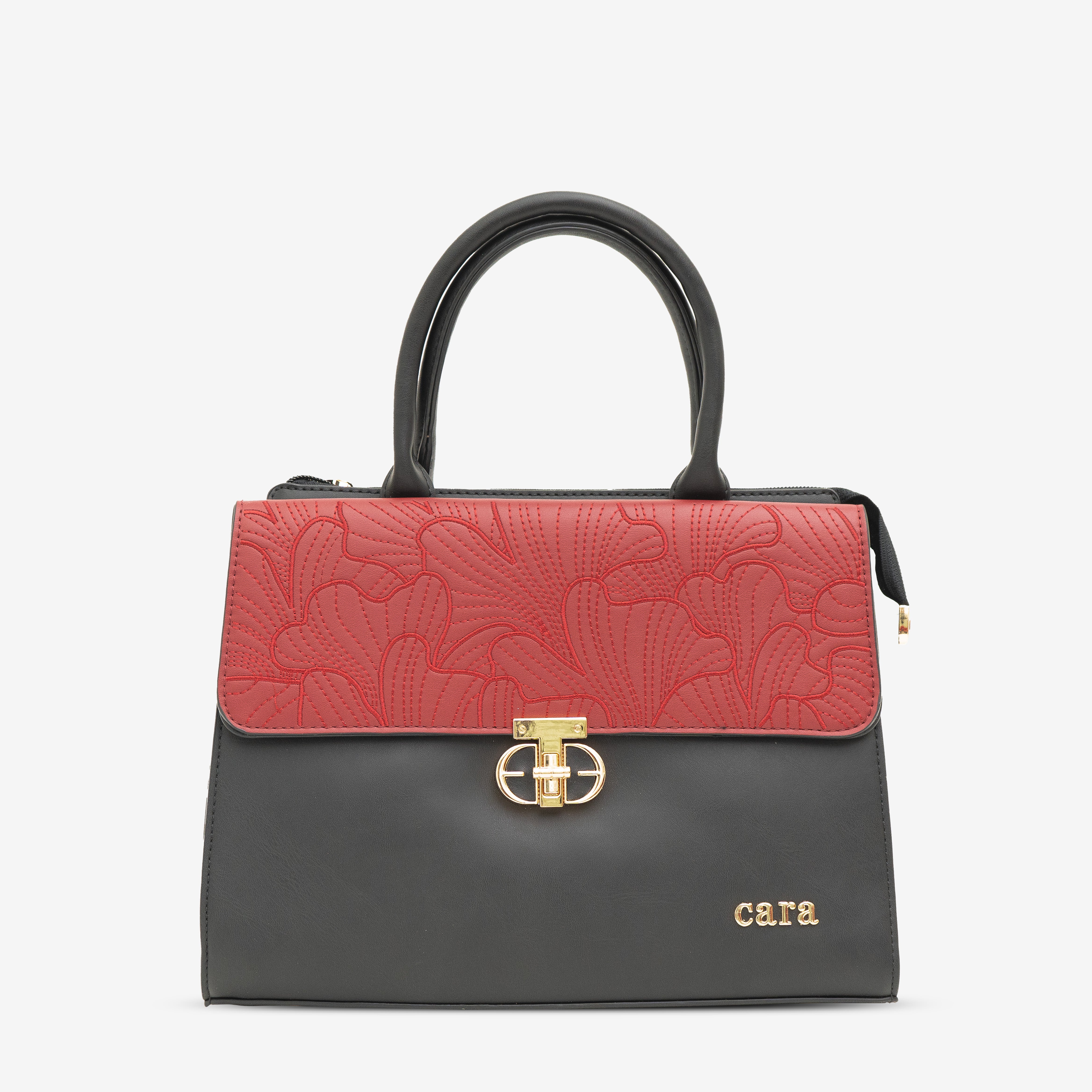 Black Royal Heritage Handbag | Cara