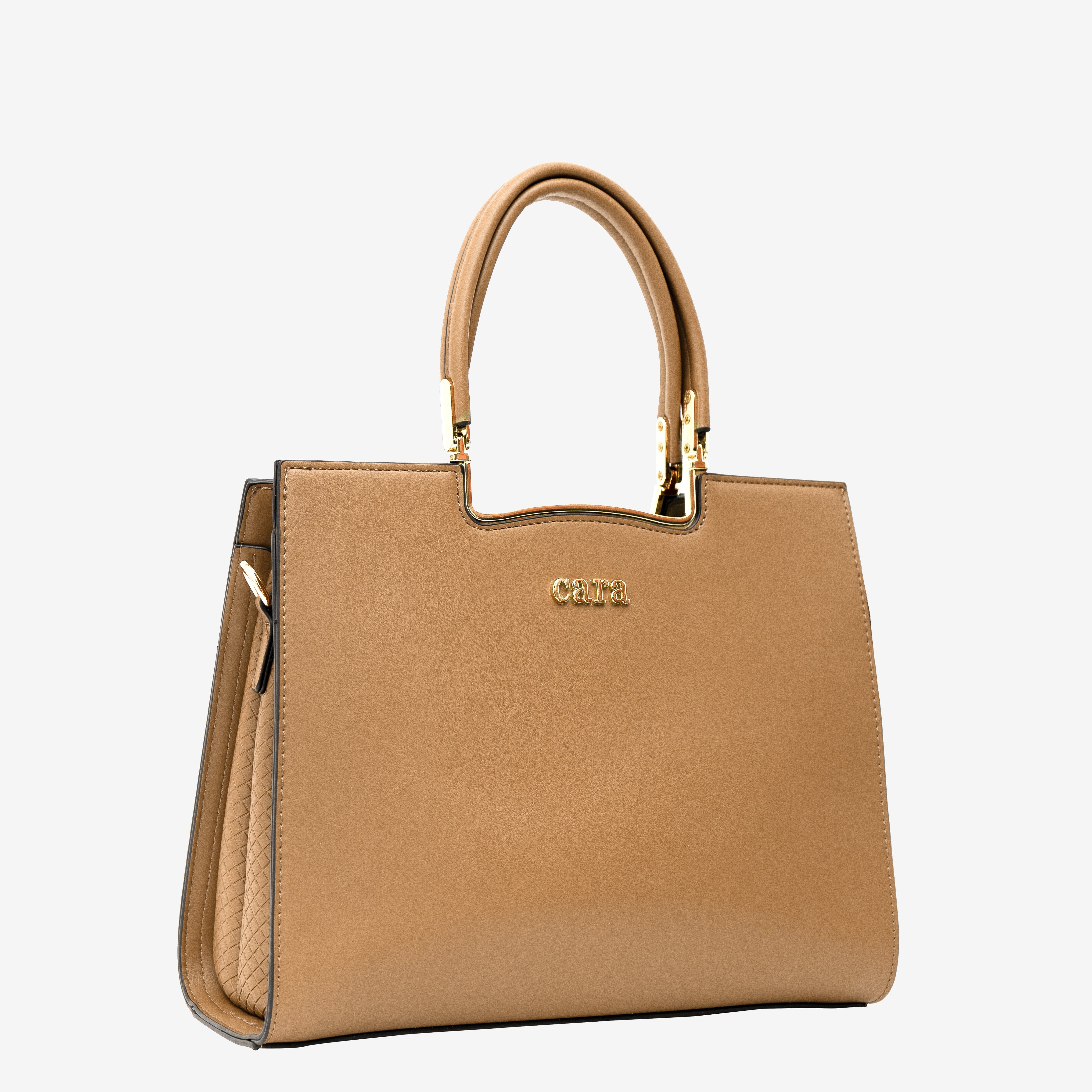 Neutral Carryall Handbag | Cara